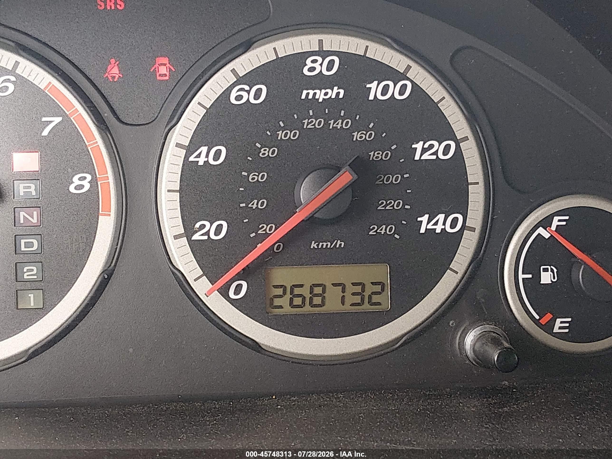 2003 Honda Cr-v Ex Silver vin: JHLRD78833C024779