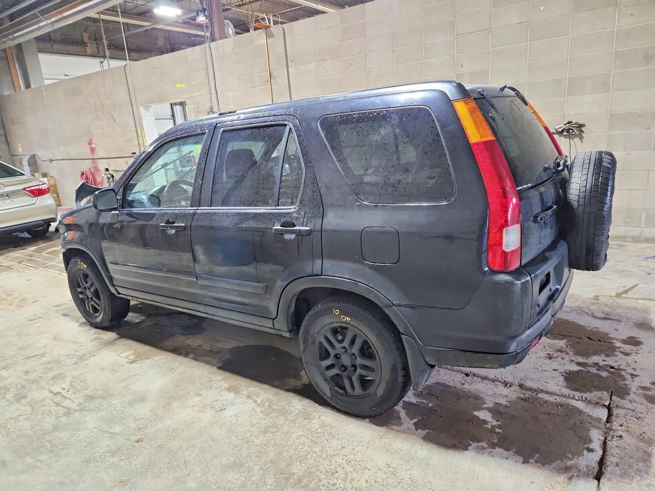 2003 Honda Cr-v Ex Black vin: JHLRD78833C050461