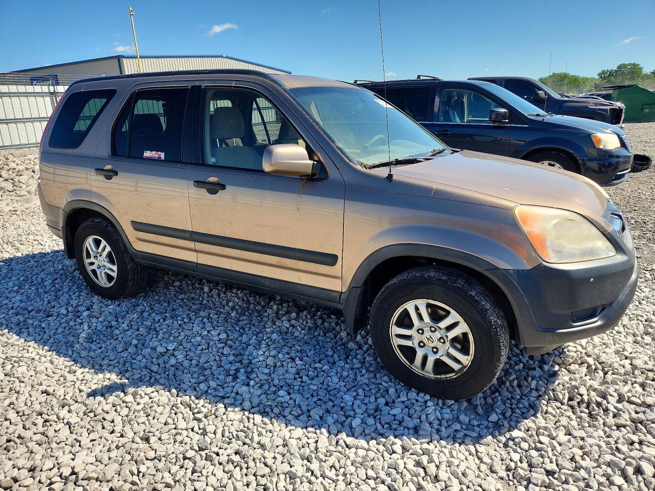 2004 Honda Cr-v Ex Brown vin: JHLRD78834C015744