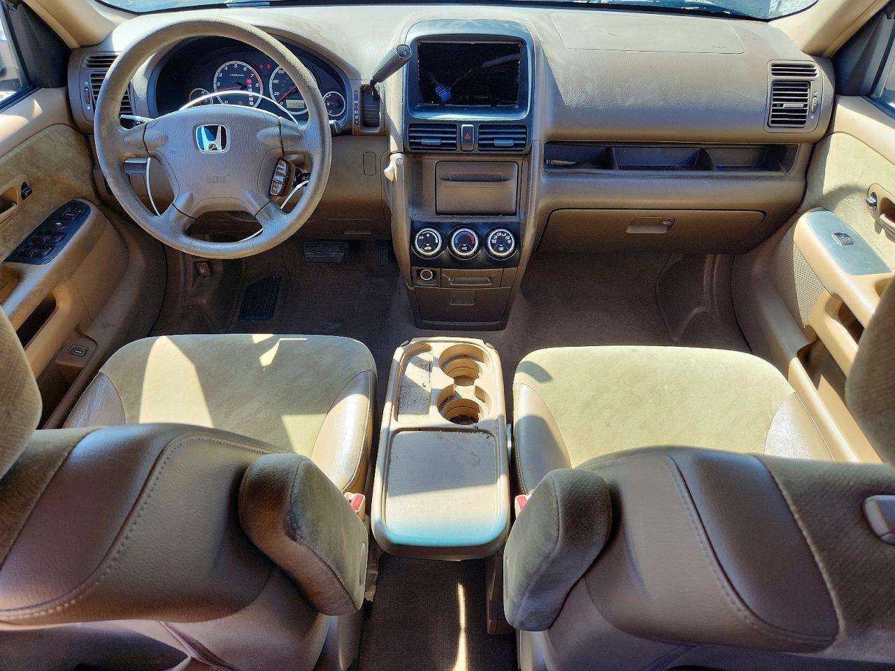 2004 Honda Cr-v Ex Brown vin: JHLRD78834C015744