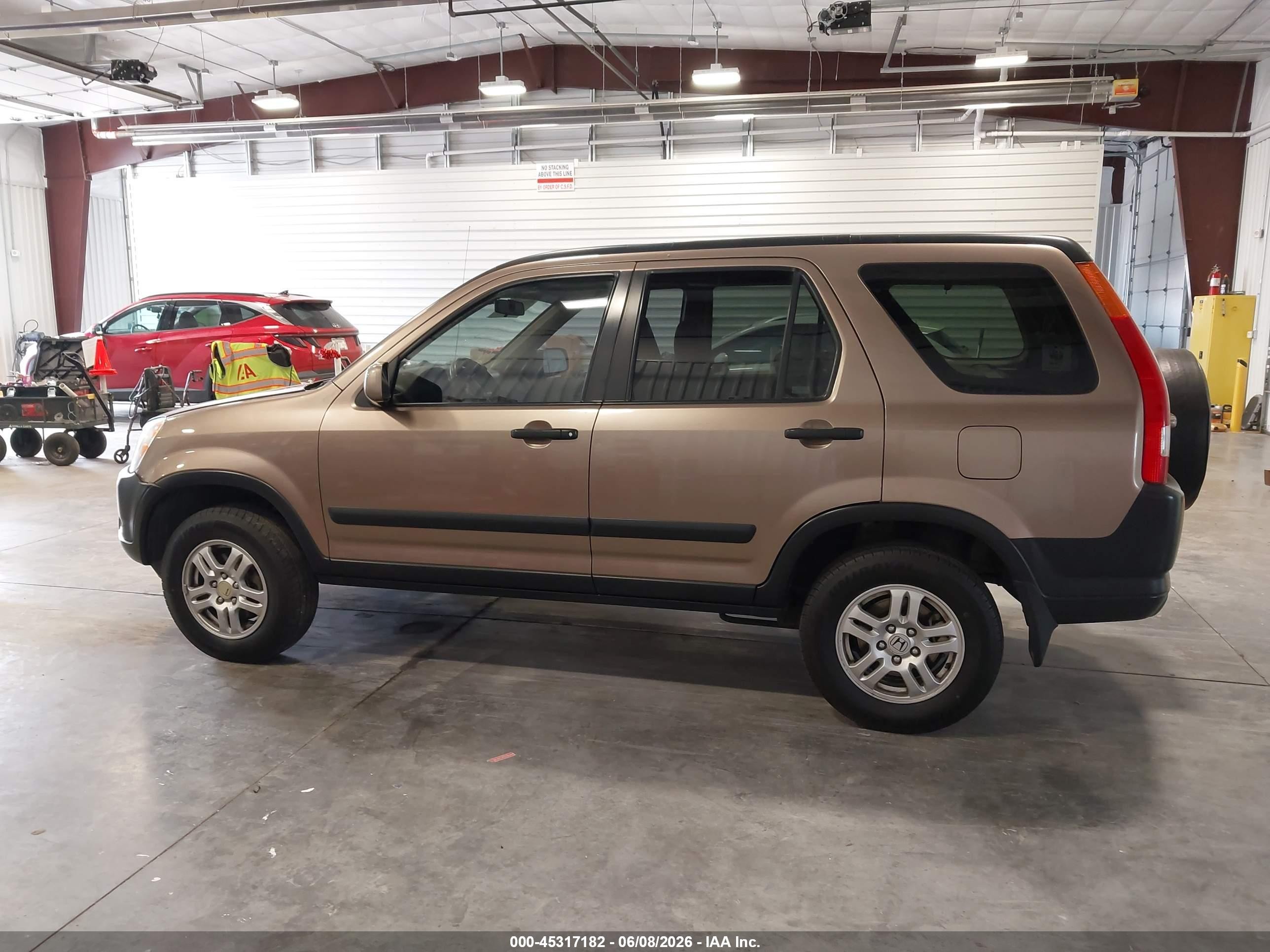 2004 Honda Cr-v Ex Brown vin: JHLRD78834C041857
