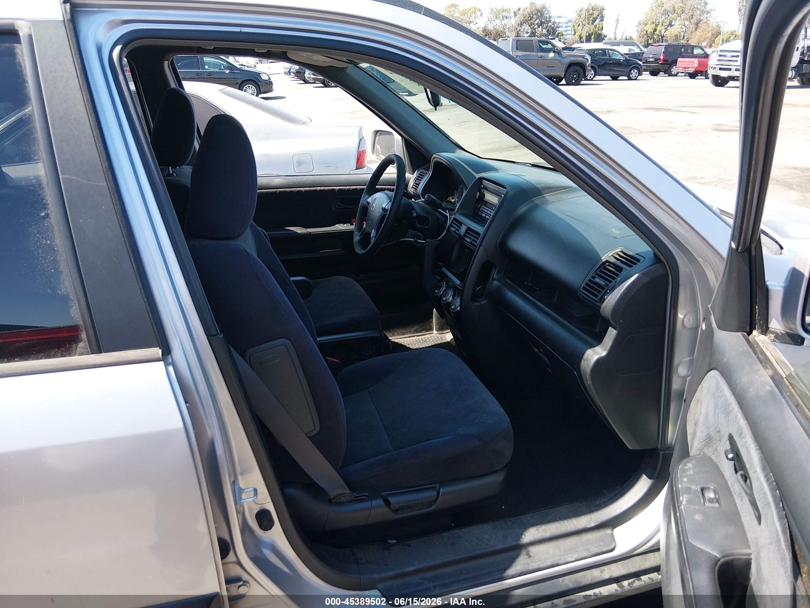 2005 Honda Cr-v Ex Silver vin: JHLRD78835C010352
