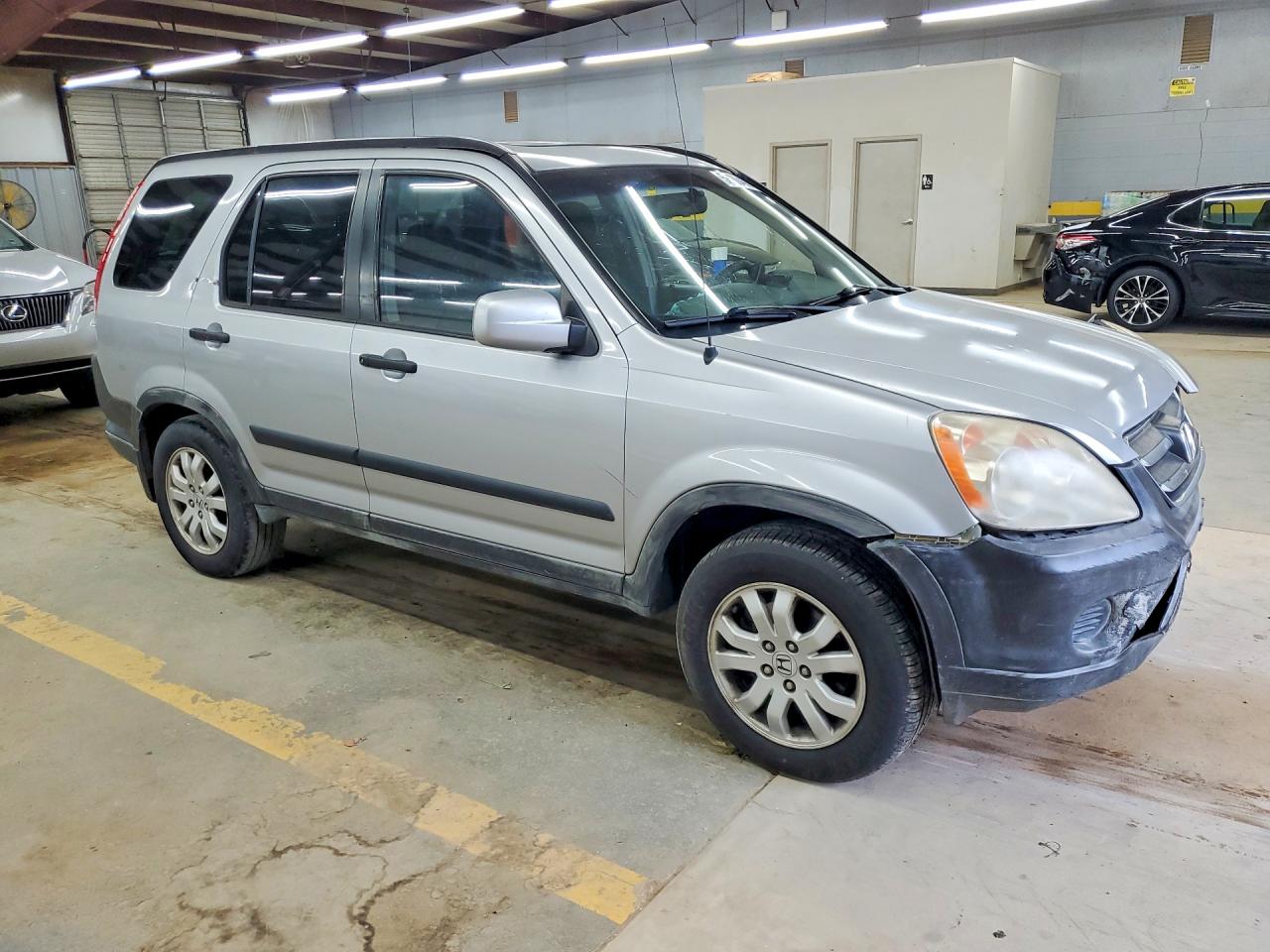 2005 Honda Cr-v Ex Silver vin: JHLRD78835C012103