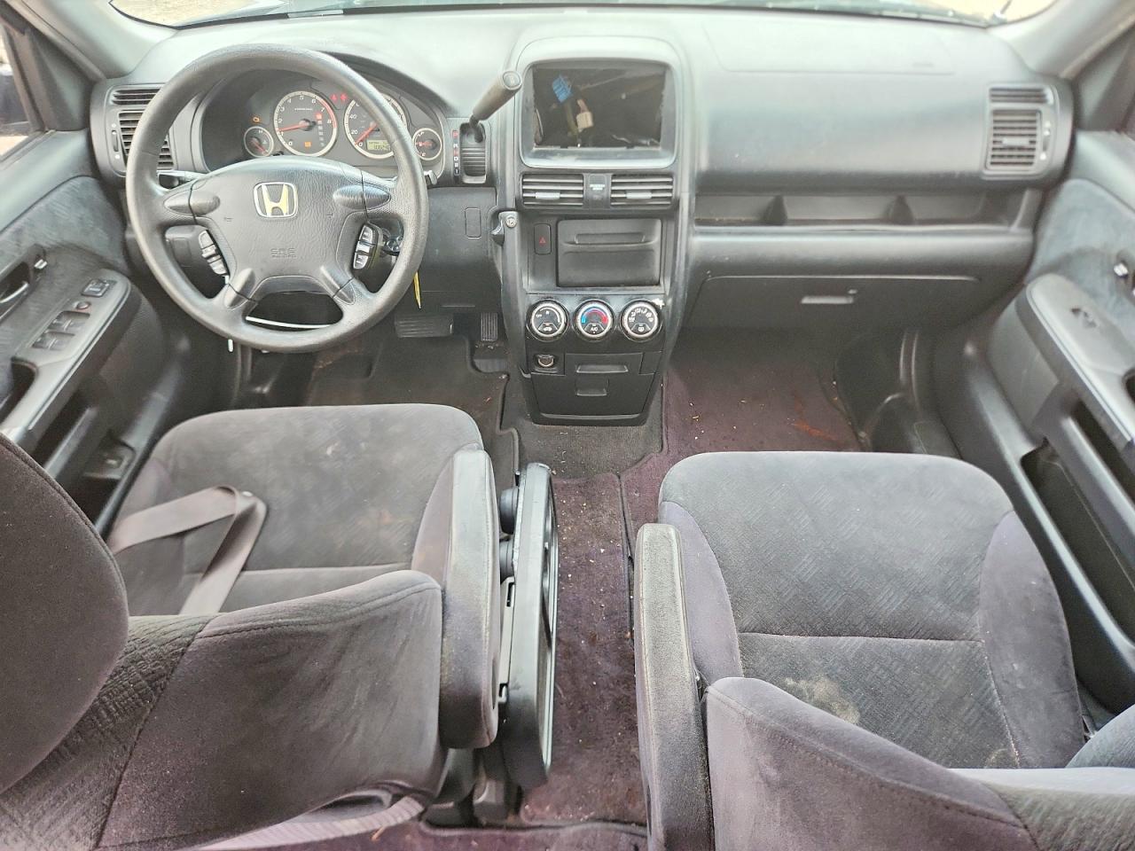 2006 Honda Cr-v Ex Black vin: JHLRD78836C009350