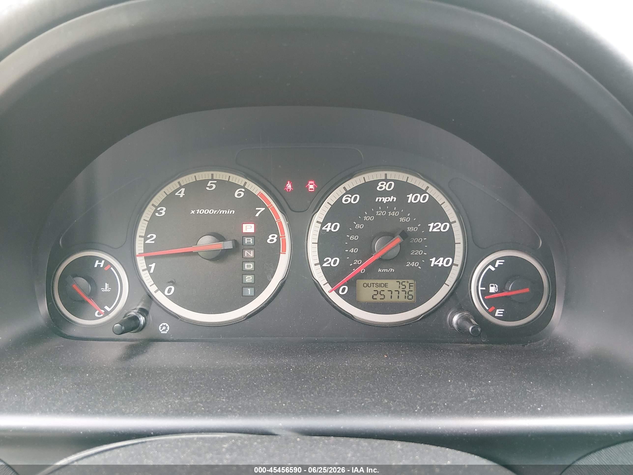 2006 Honda Cr-v Ex Green vin: JHLRD78836C011499