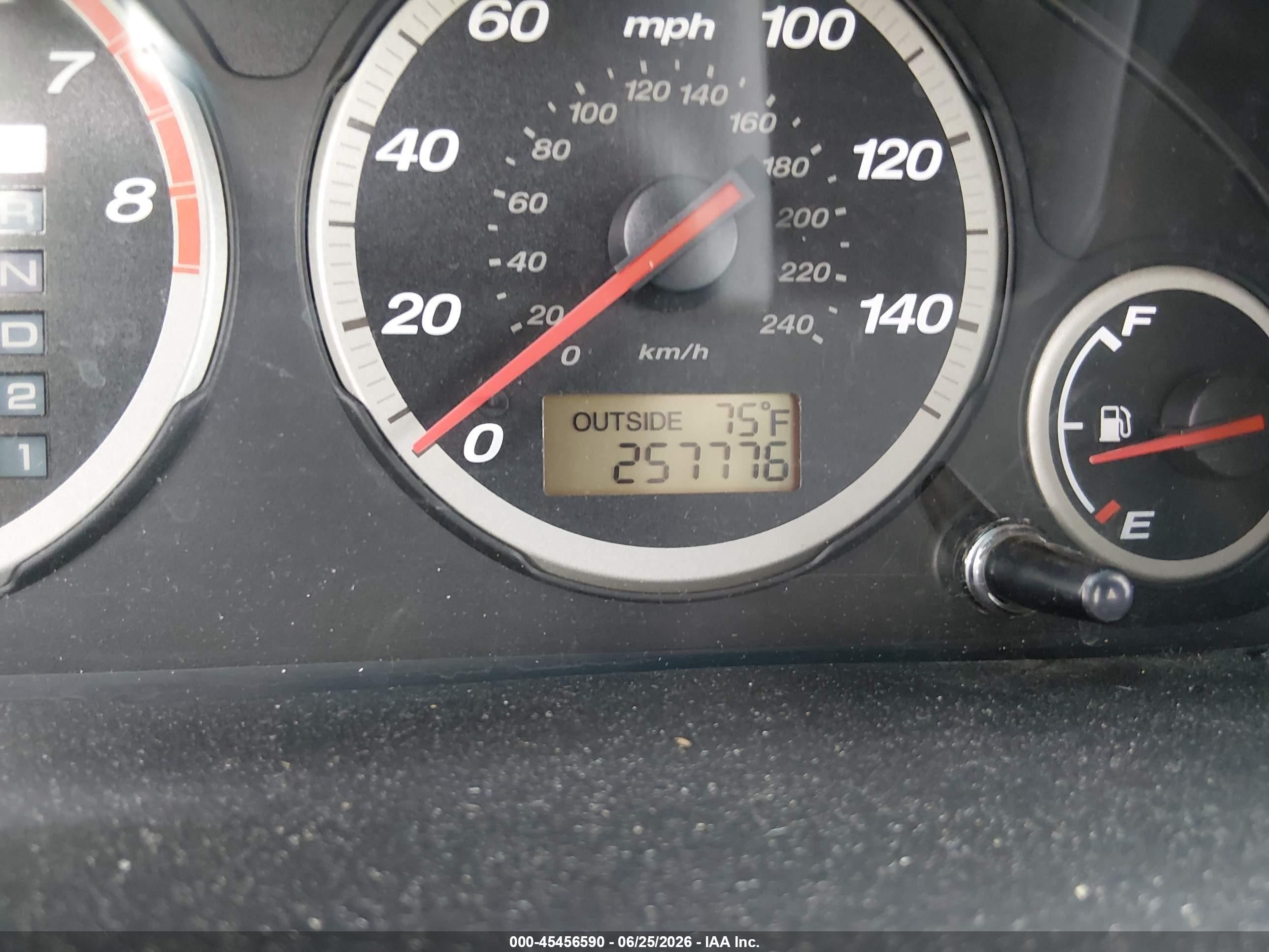 2006 Honda Cr-v Ex Green vin: JHLRD78836C011499