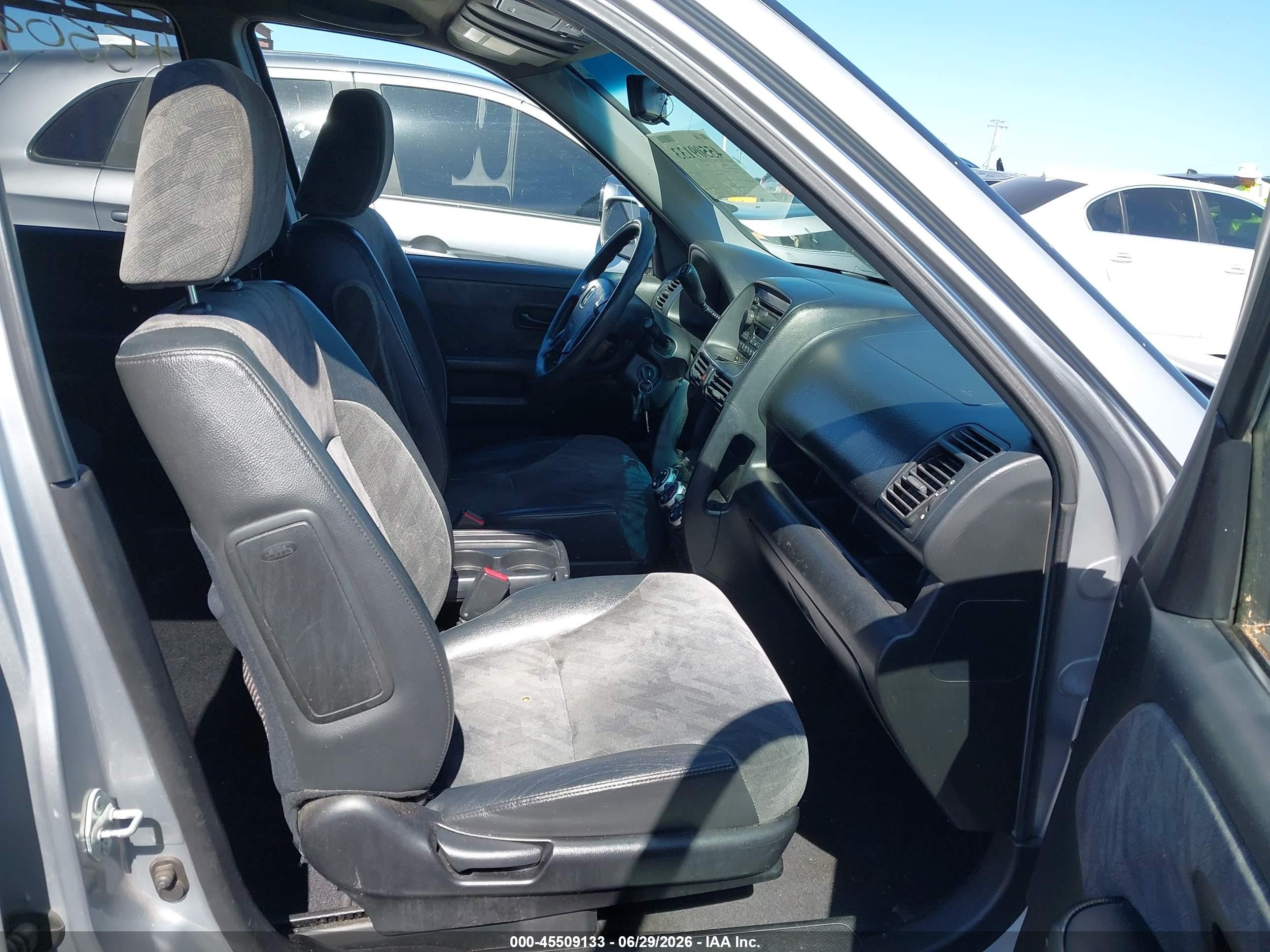 2002 Honda Cr-v Ex Silver vin: JHLRD78842C044019