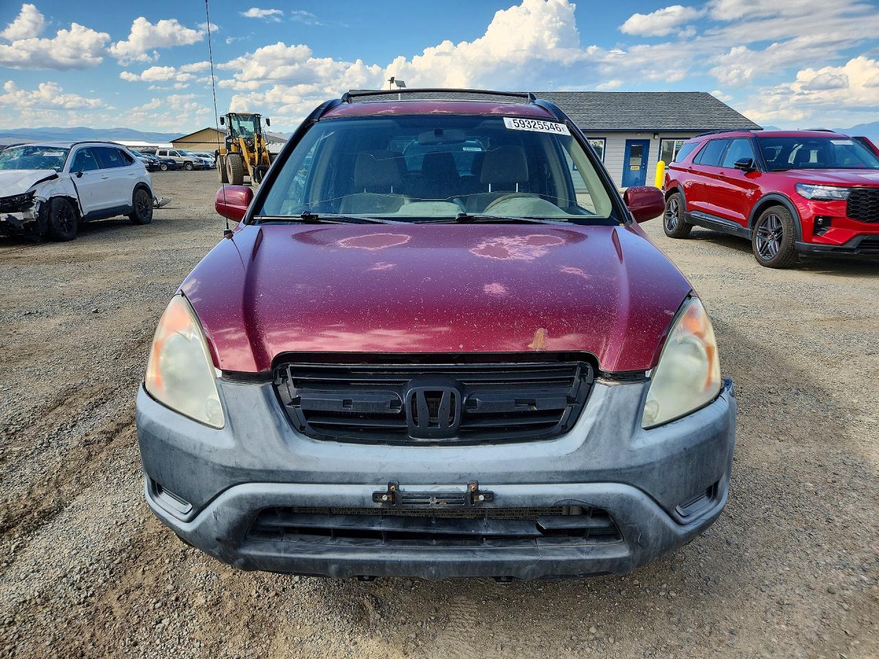 2003 Honda Cr -v Бордовый vin: JHLRD78843C011765