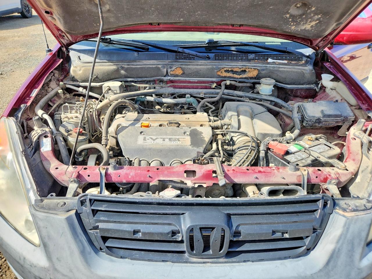 2003 Honda Cr -v Бордовый vin: JHLRD78843C011765