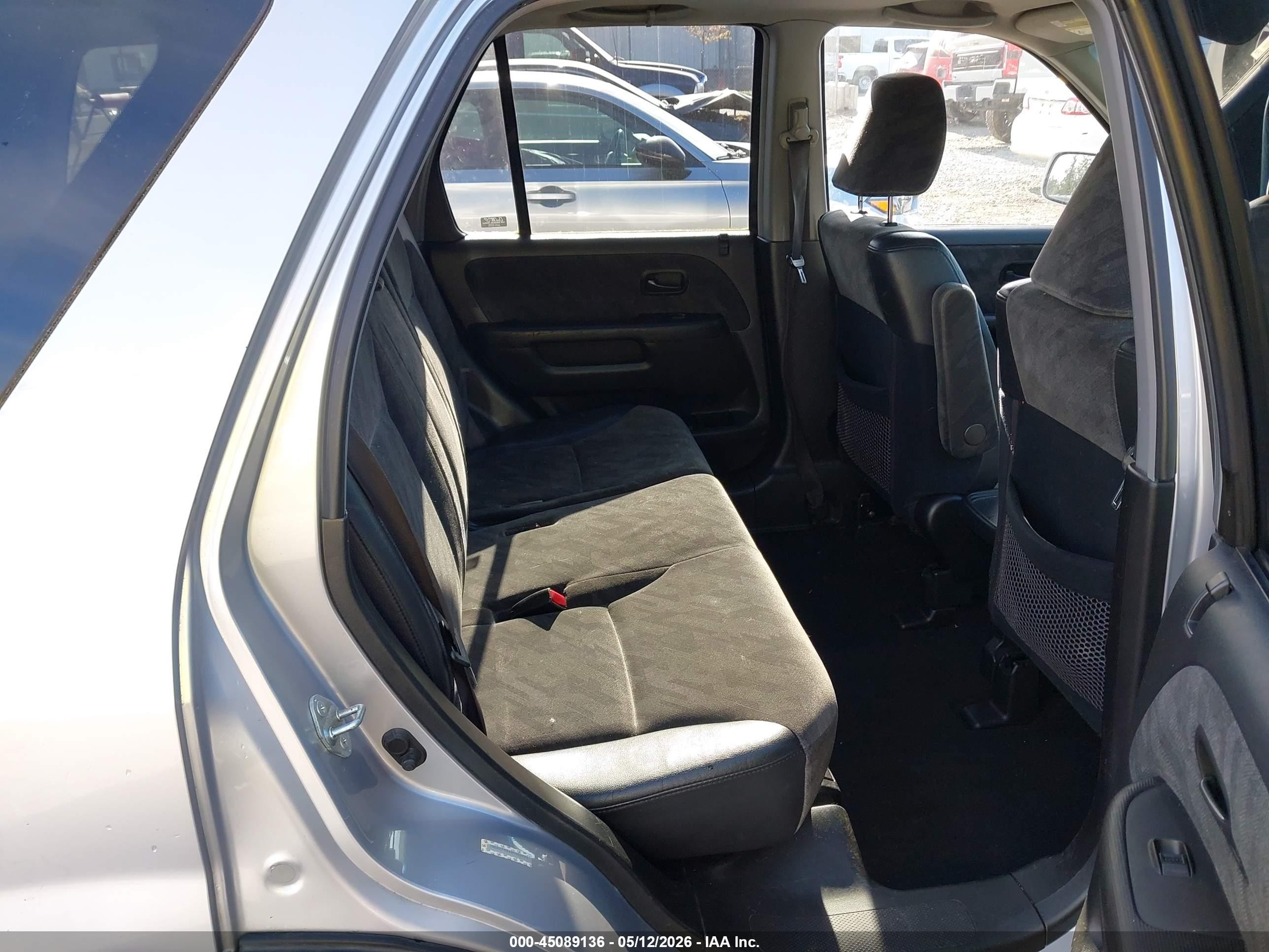 2004 Honda Cr-v Ex Gray vin: JHLRD78844C002775