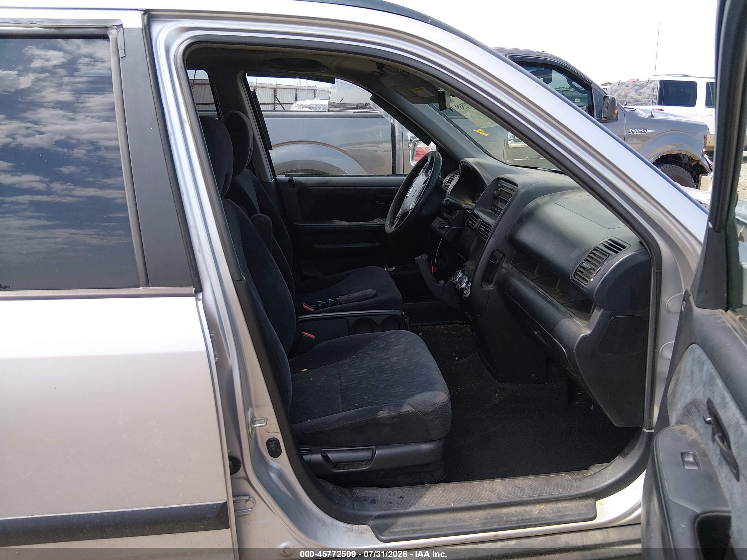 2004 Honda Cr-v Ex Silver vin: JHLRD78844C010309