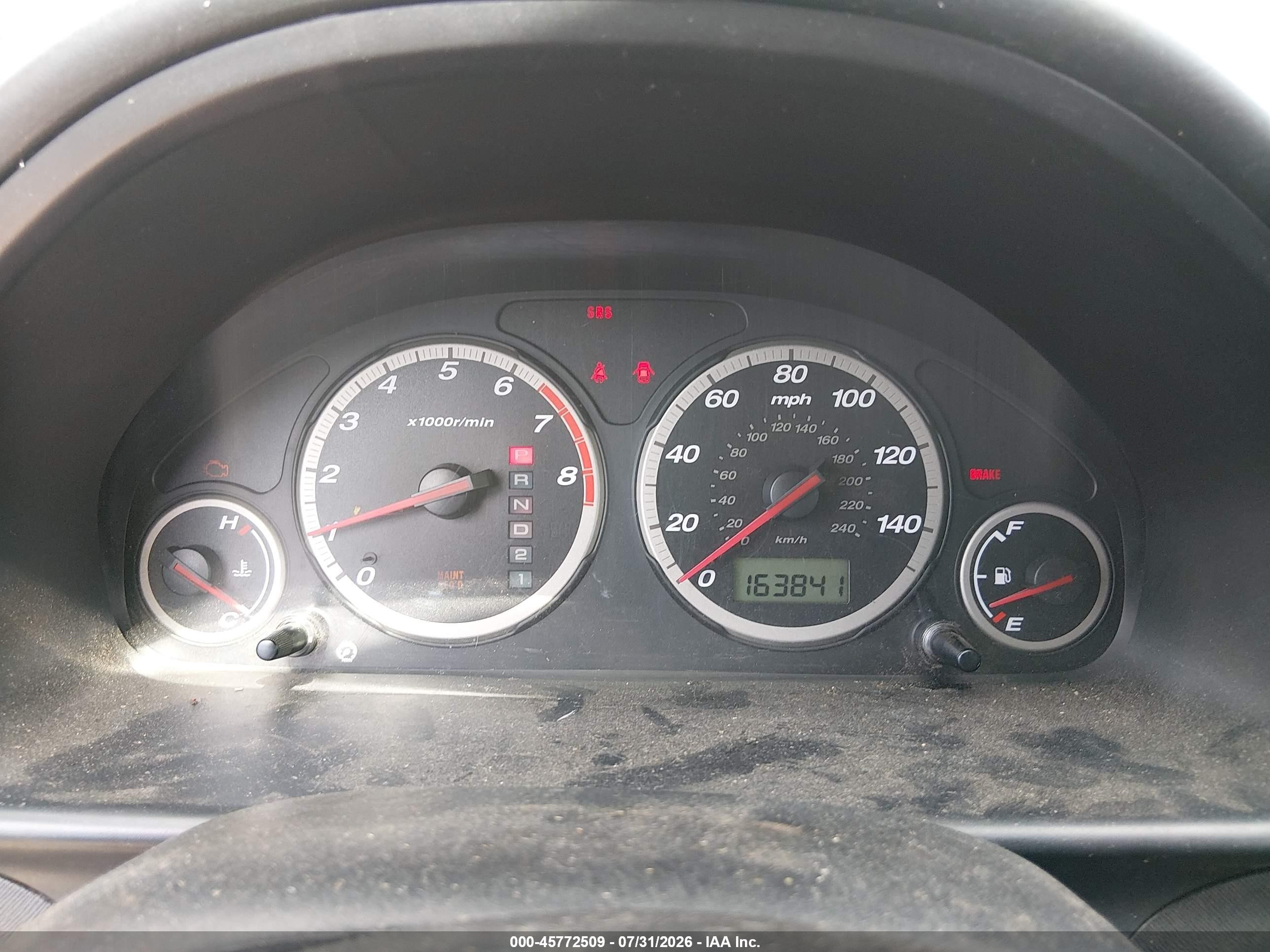 2004 Honda Cr-v Ex Silver vin: JHLRD78844C010309