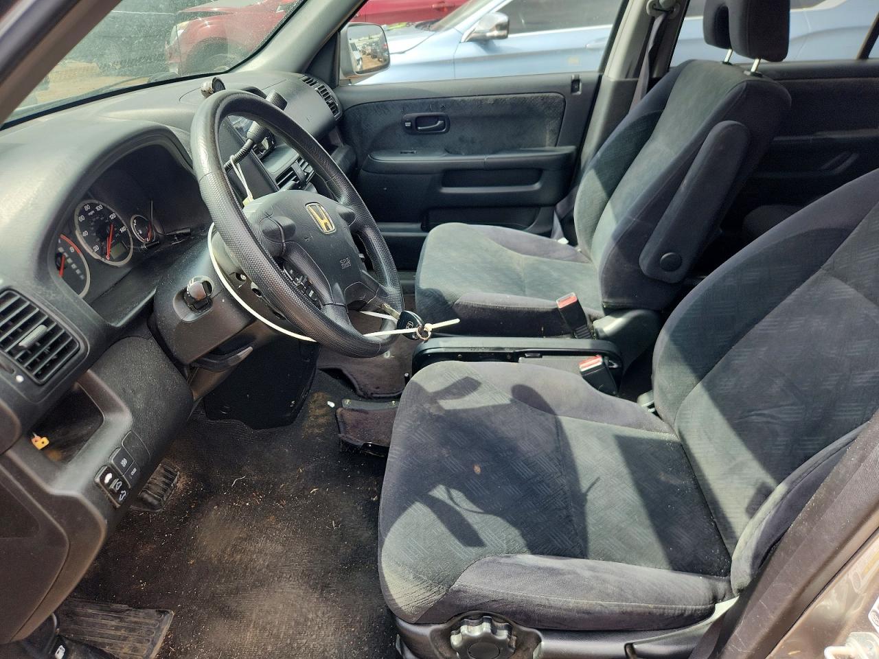 2005 Honda Cr-v Ex Gray vin: JHLRD78845C051069