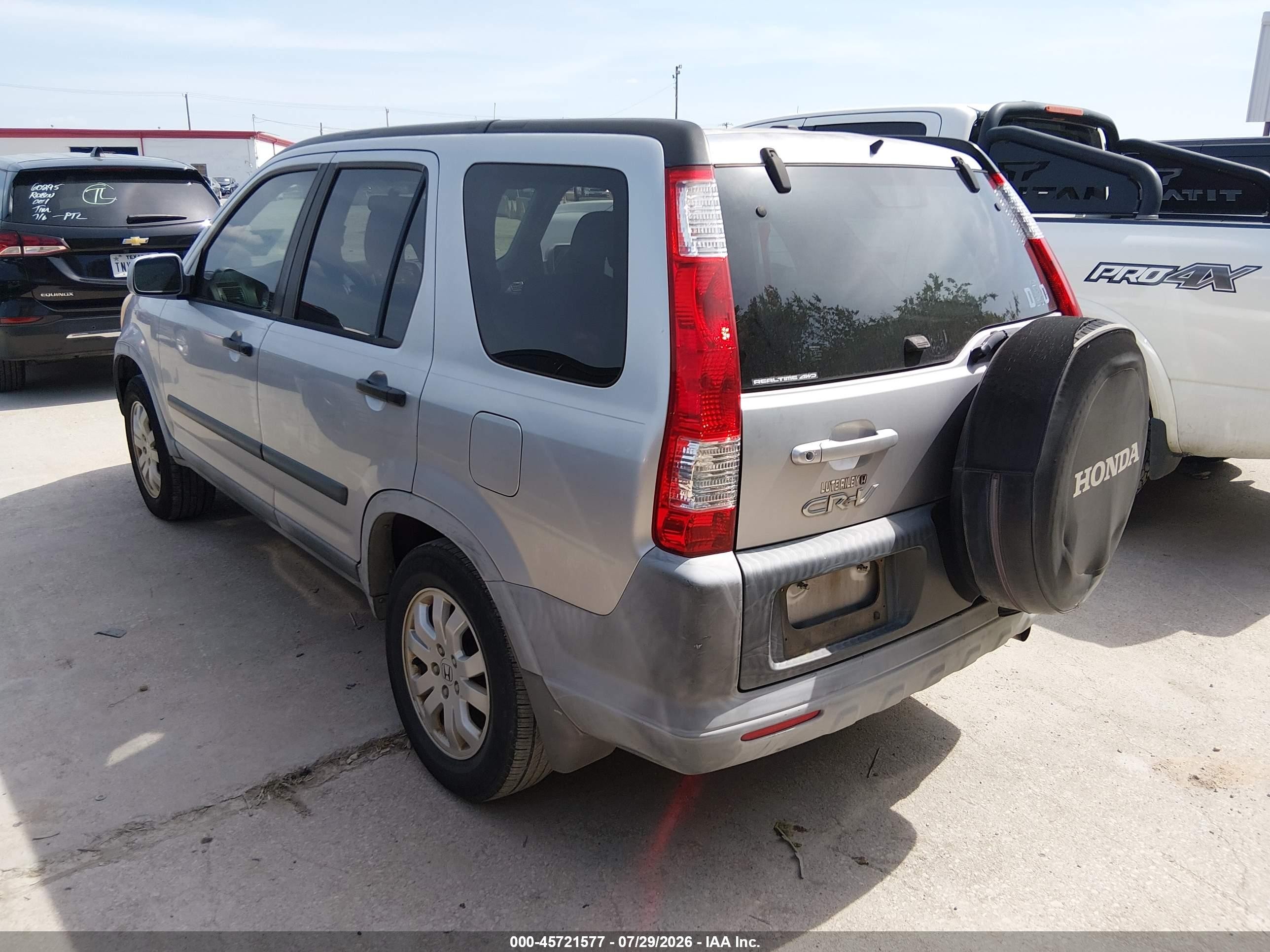 2005 Honda Cr-v Ex Серебряный vin: JHLRD78845C056871