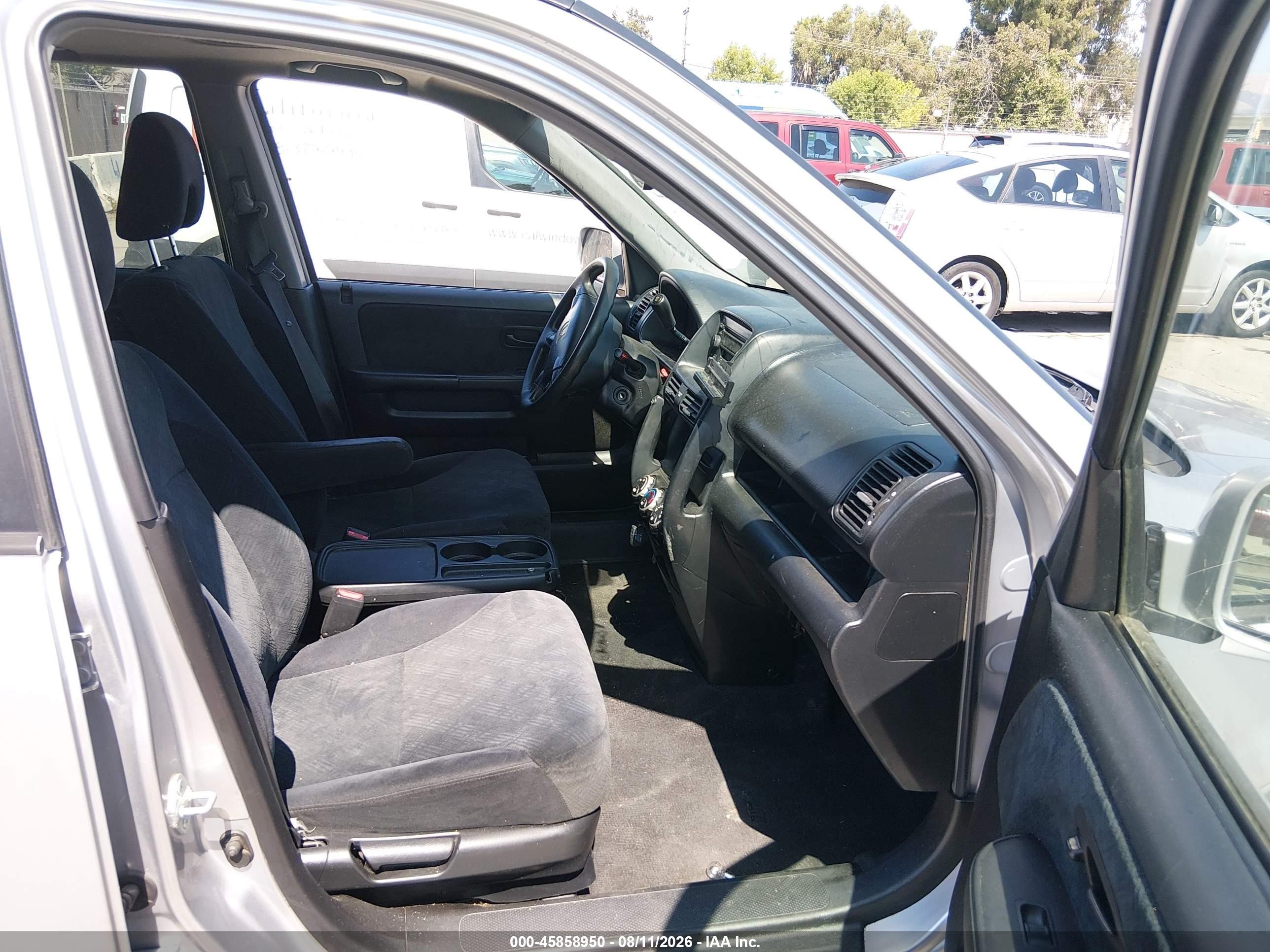 2005 Honda Cr-v Ex Silver vin: JHLRD78845C060046