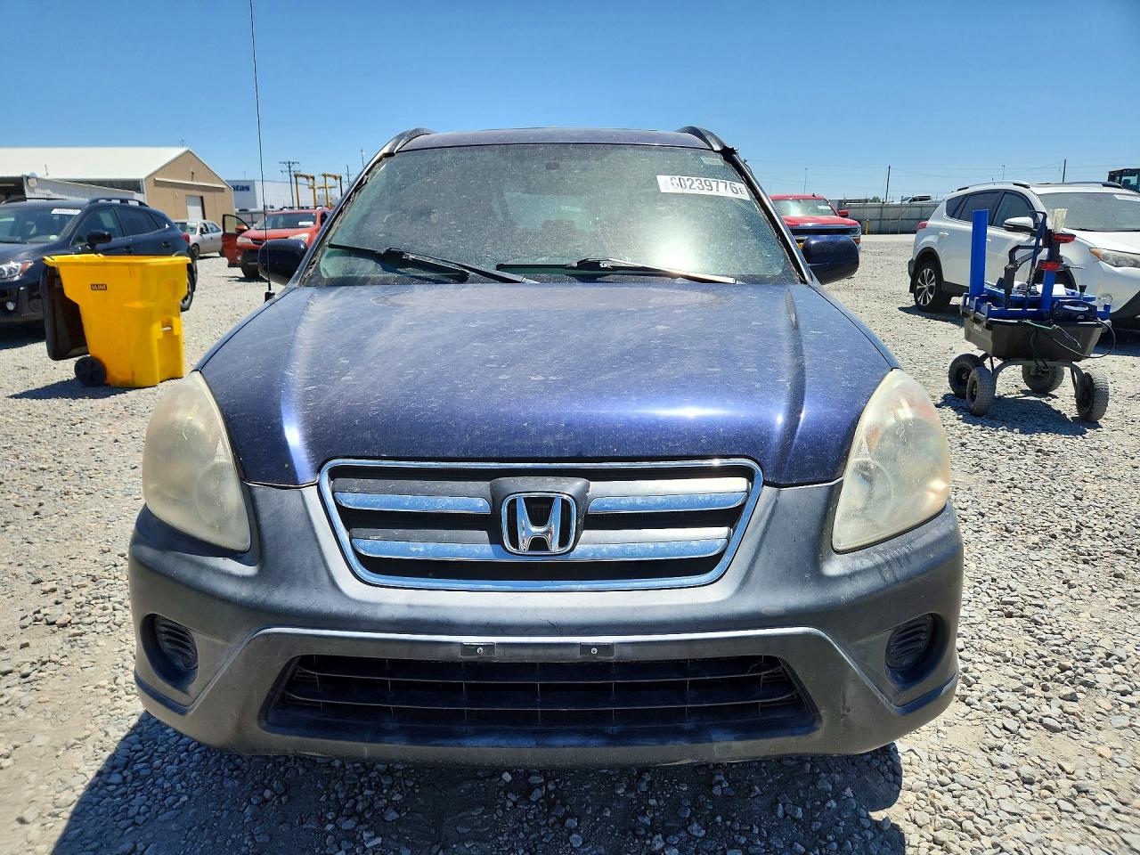 2006 Honda Cr-v Ex Blue vin: JHLRD78846C013973