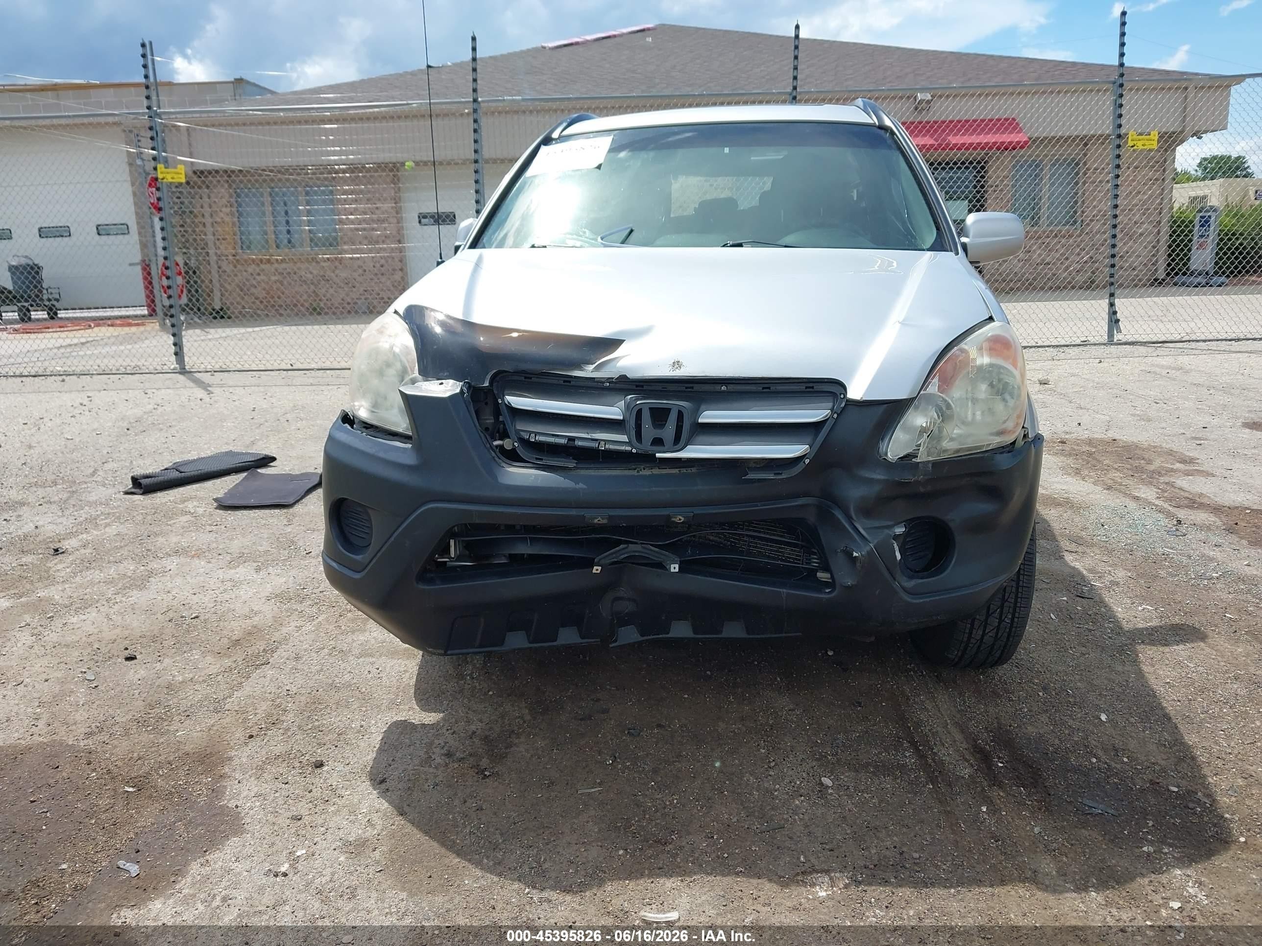 2006 Honda Cr-v Ex Серебряный vin: JHLRD78846C040591