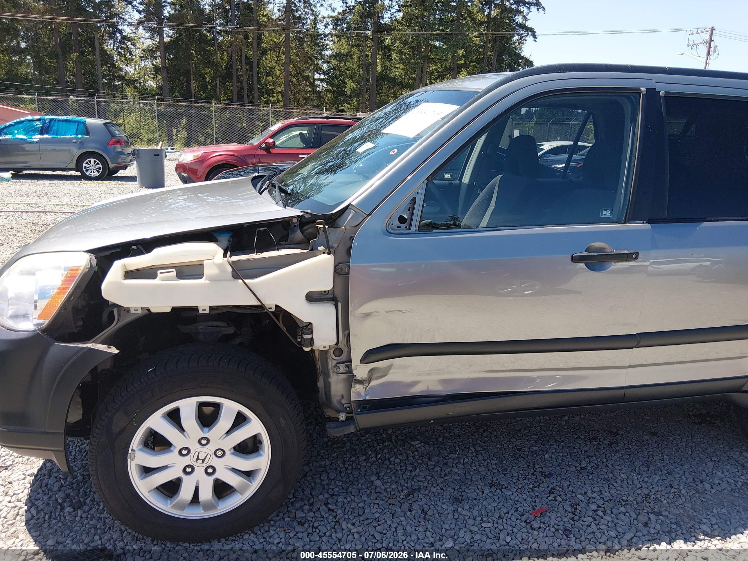 2006 Honda Cr-v Ex Серебряный vin: JHLRD78846C055298