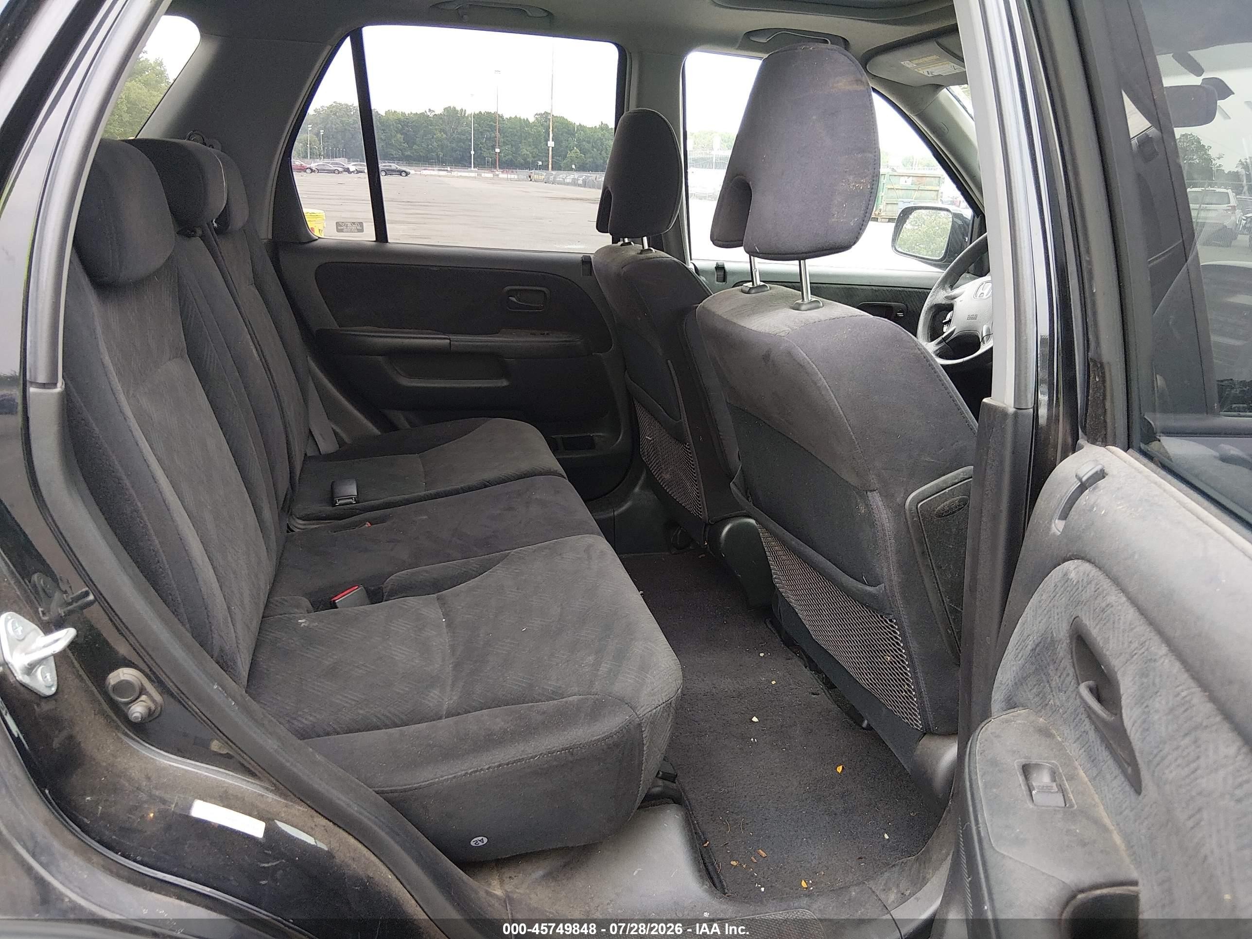 2006 Honda Cr-v Ex Черный vin: JHLRD78846C058167