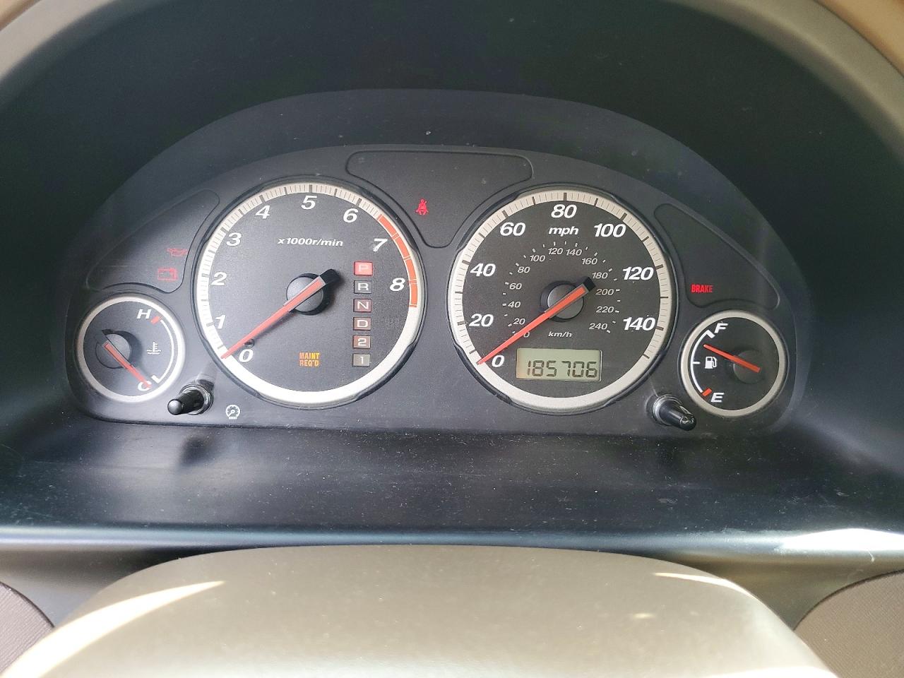 2002 Honda Cr-v Ex Green vin: JHLRD78852C014818