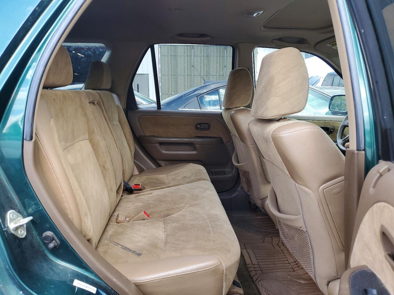 2002 Honda Cr-v Ex Green vin: JHLRD78852C014818