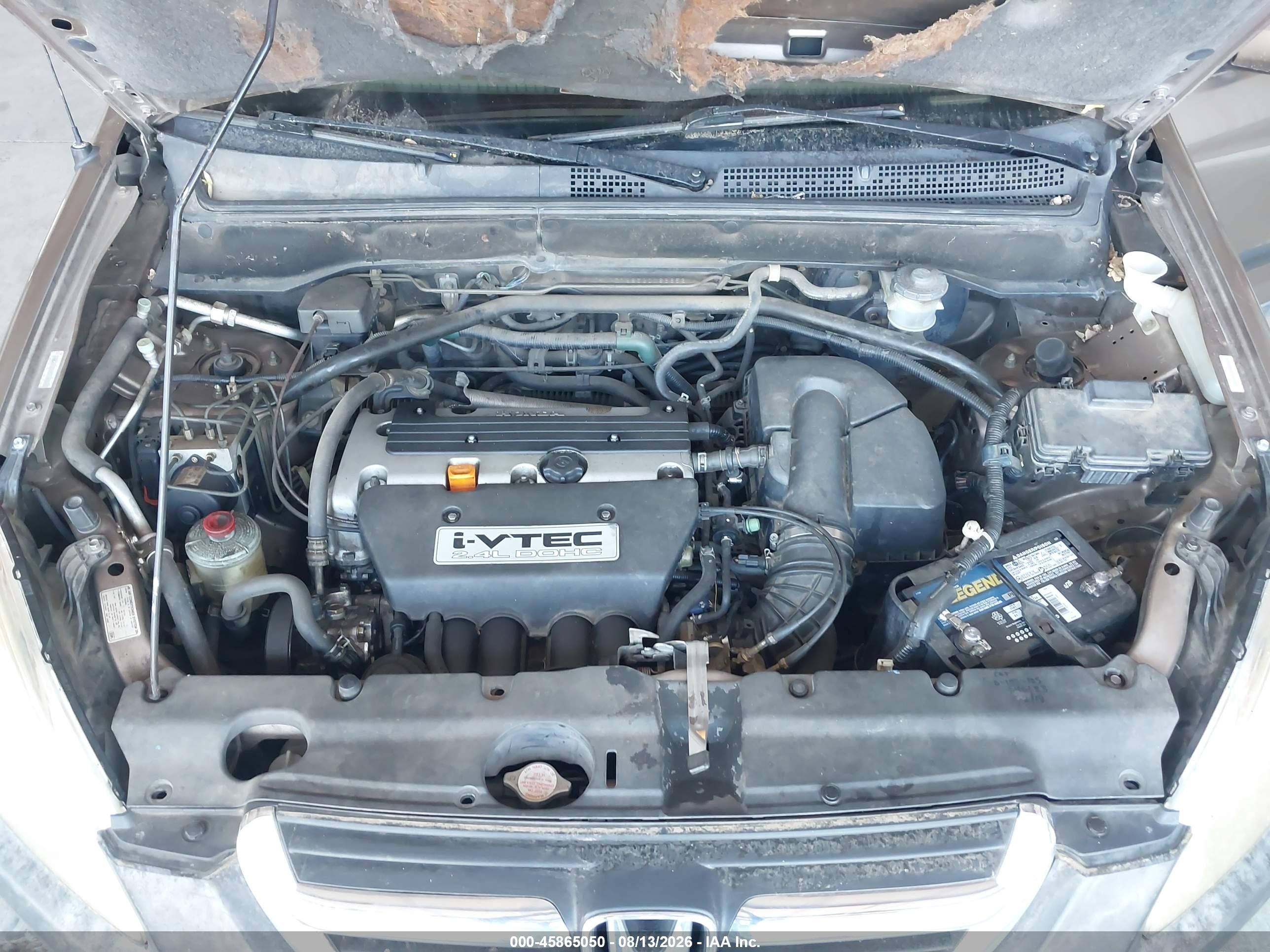 2002 Honda Cr-v Ex Brown vin: JHLRD78852C086652