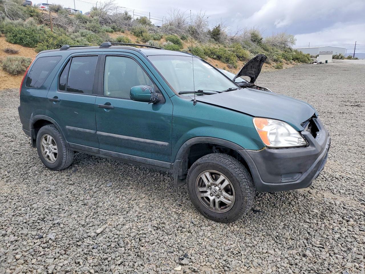 2003 Honda Cr-v Ex Green vin: JHLRD78853C005778