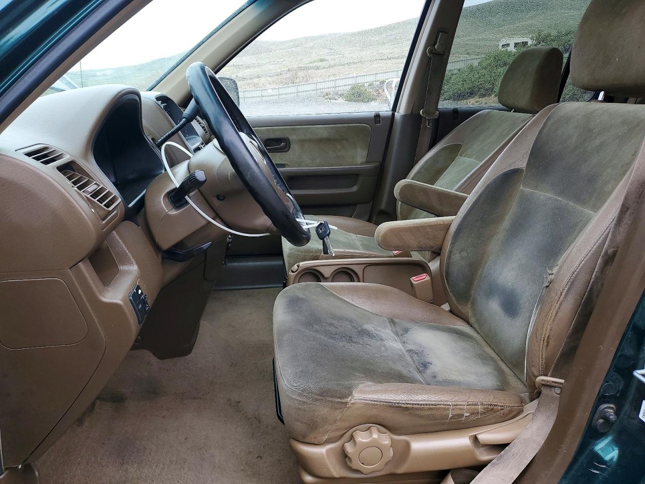 2003 Honda Cr-v Ex Green vin: JHLRD78853C005778