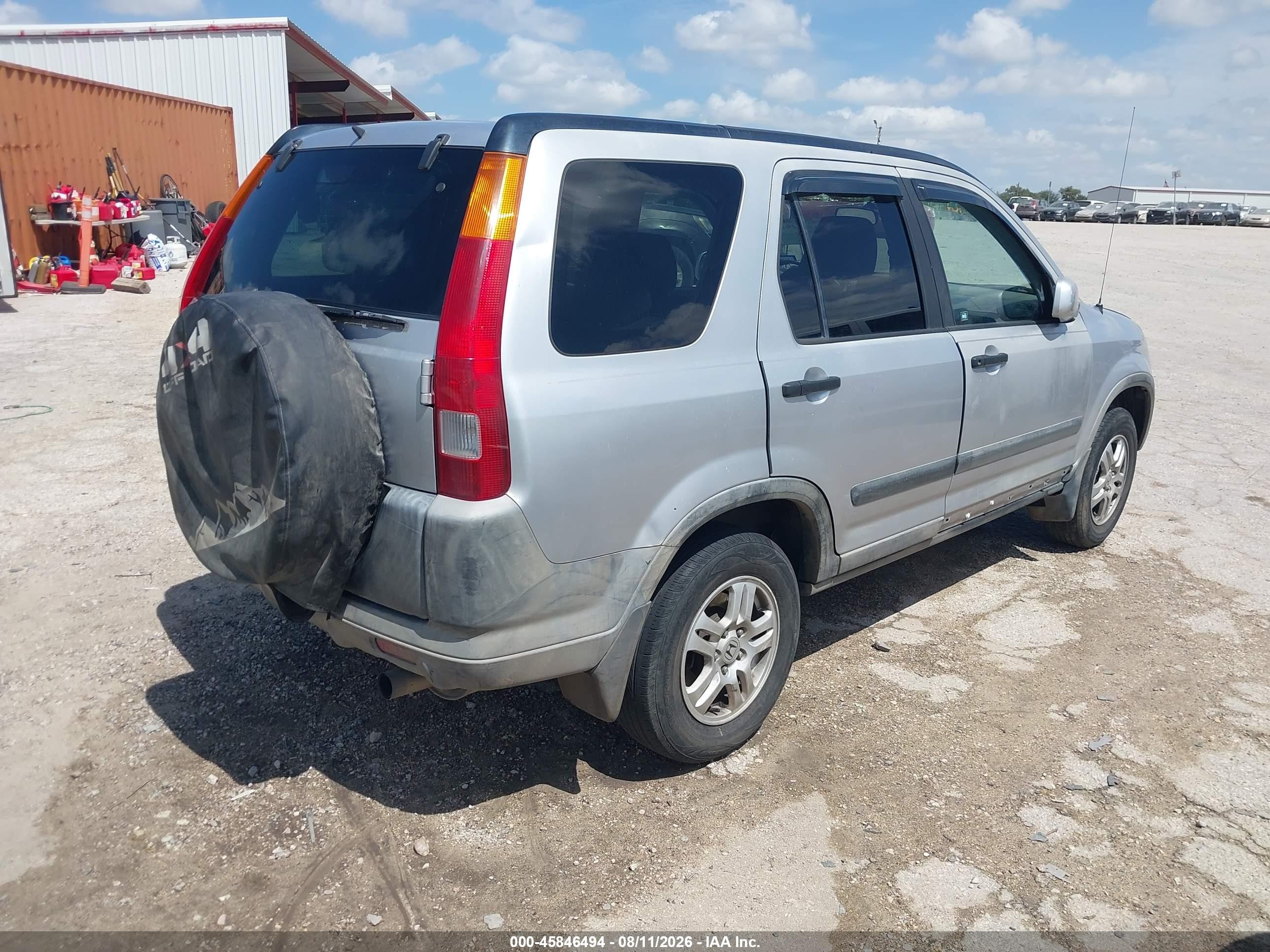 2003 Honda Cr-v Ex Серебряный vin: JHLRD78853C020071