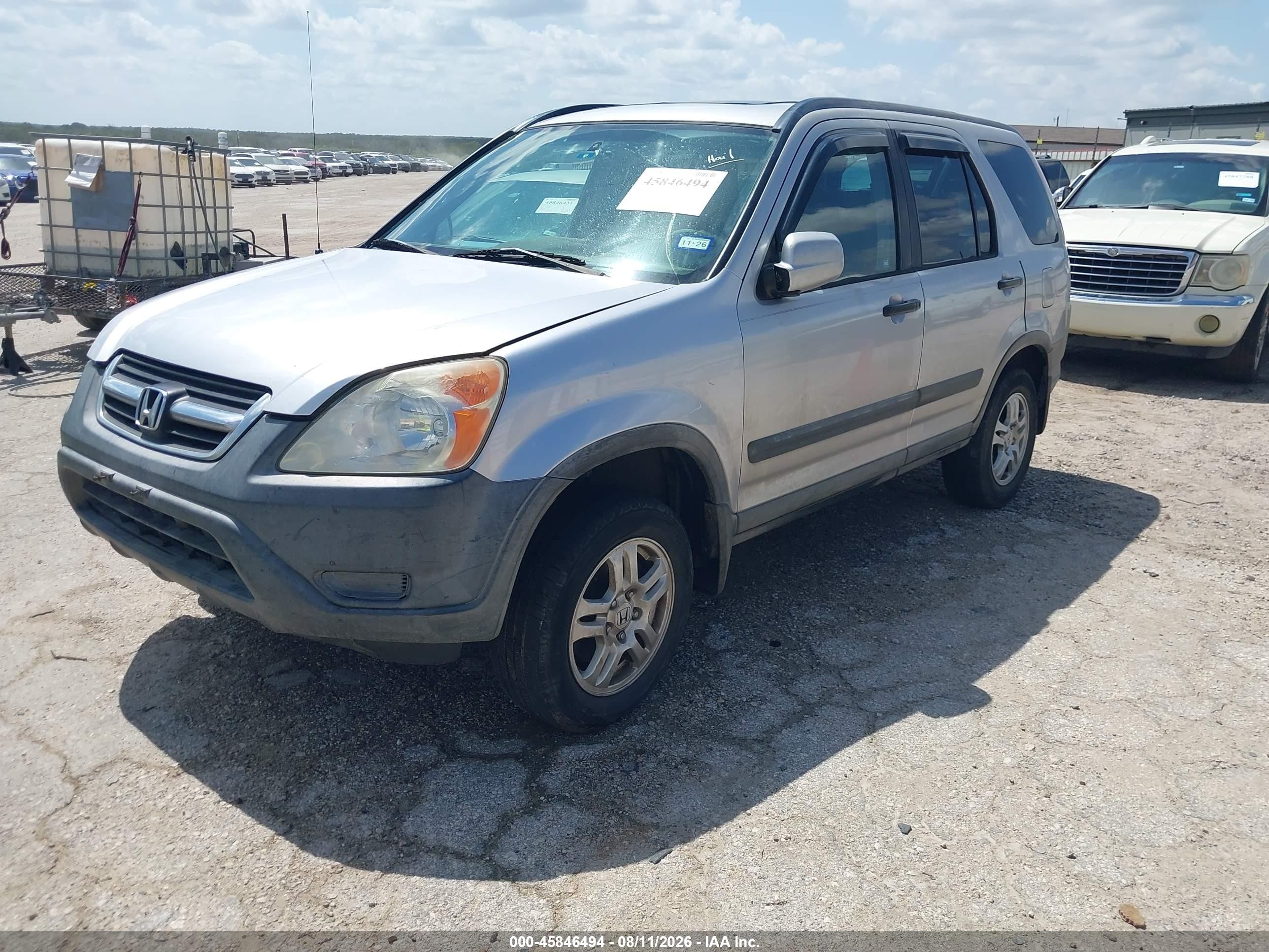 2003 Honda Cr-v Ex Серебряный vin: JHLRD78853C020071