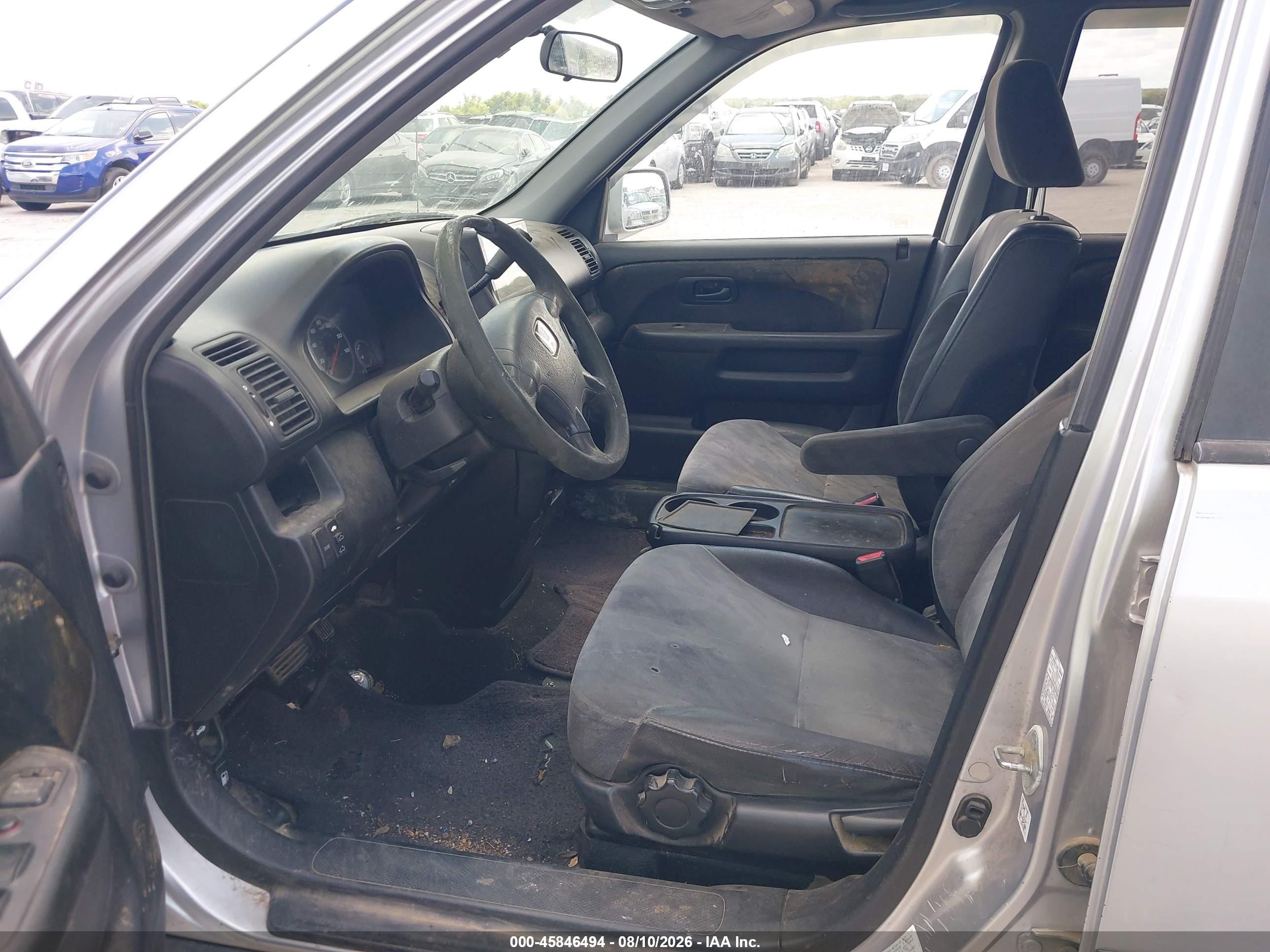 2003 Honda Cr-v Ex Серебряный vin: JHLRD78853C020071