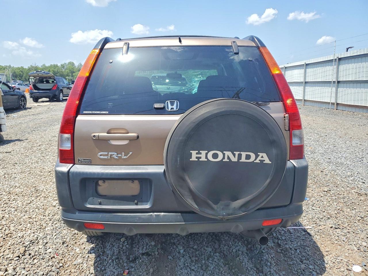 2003 Honda Cr-v Ex Tan vin: JHLRD78853C021530