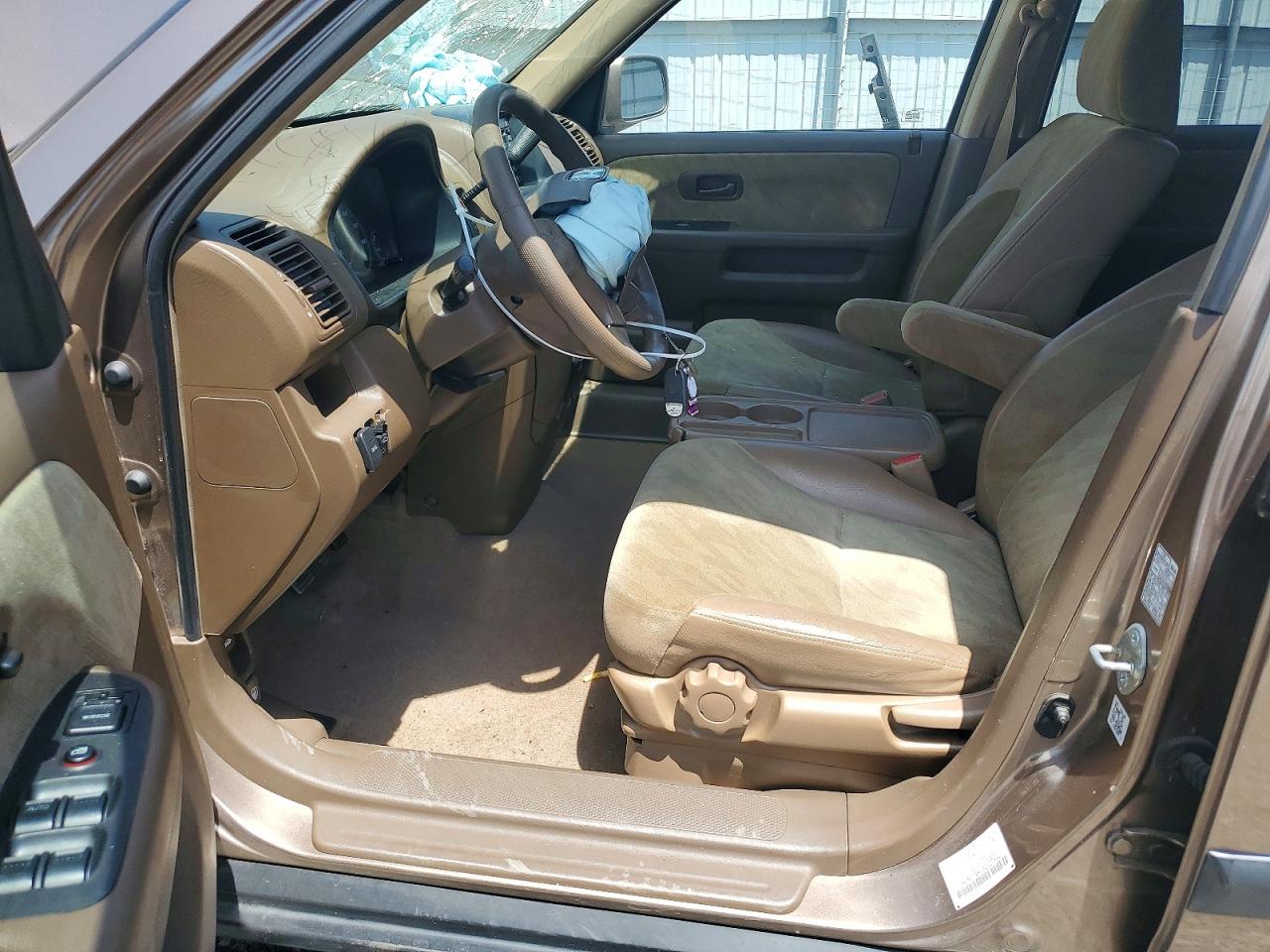 2003 Honda Cr-v Ex Tan vin: JHLRD78853C021530