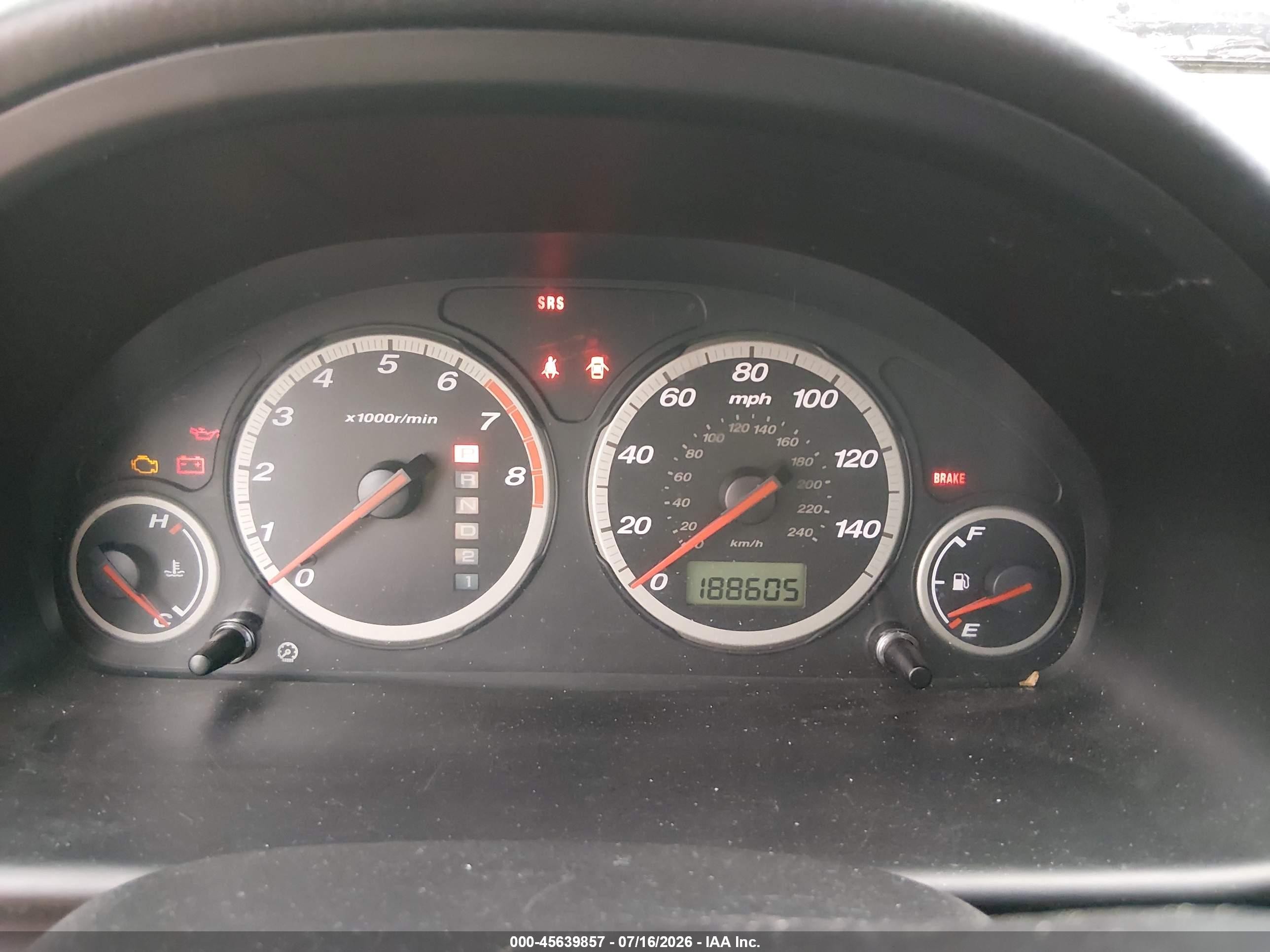 2004 Honda Cr-v Ex Серебряный vin: JHLRD78854C034649