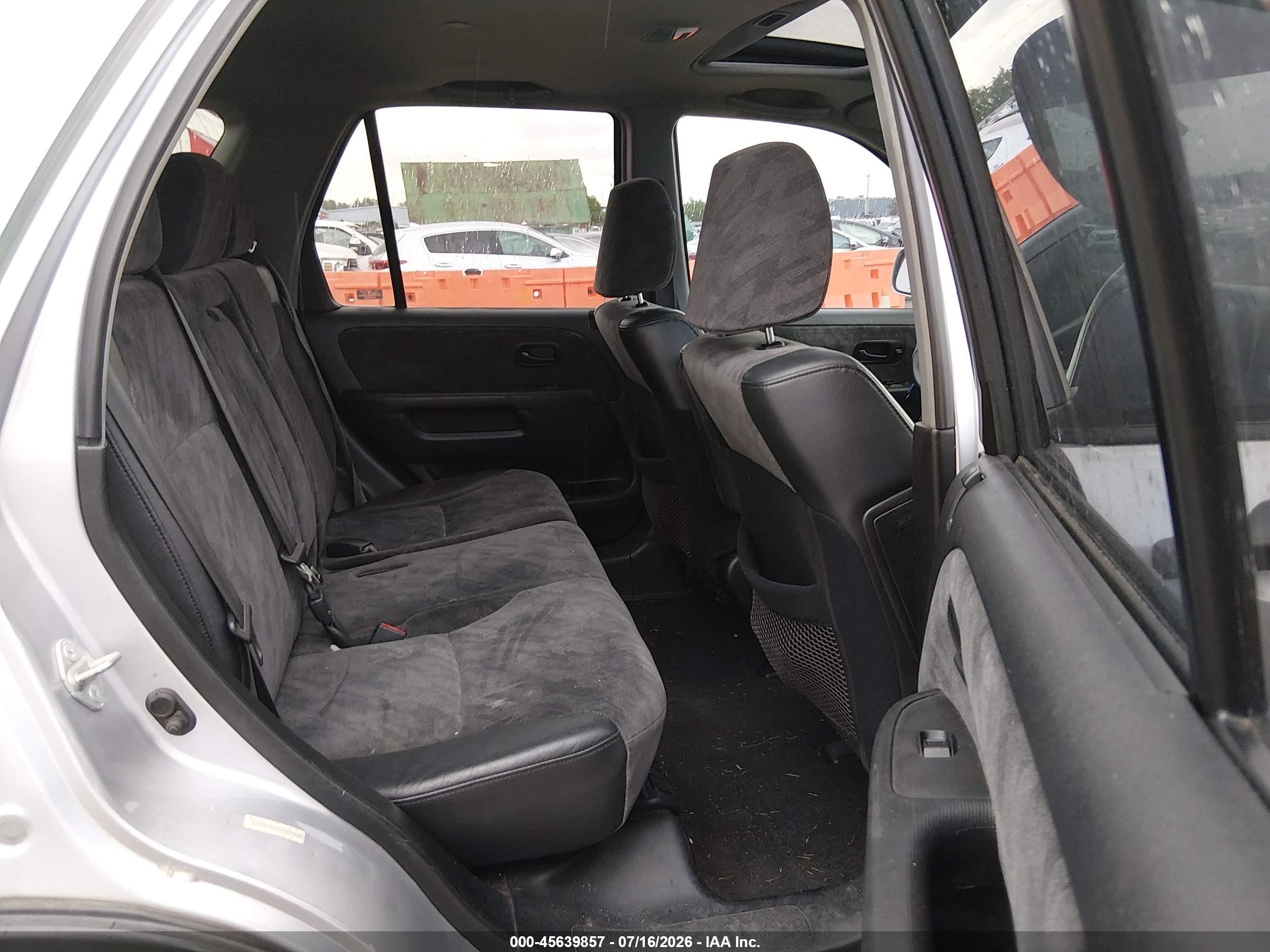 2004 Honda Cr-v Ex Серебряный vin: JHLRD78854C034649