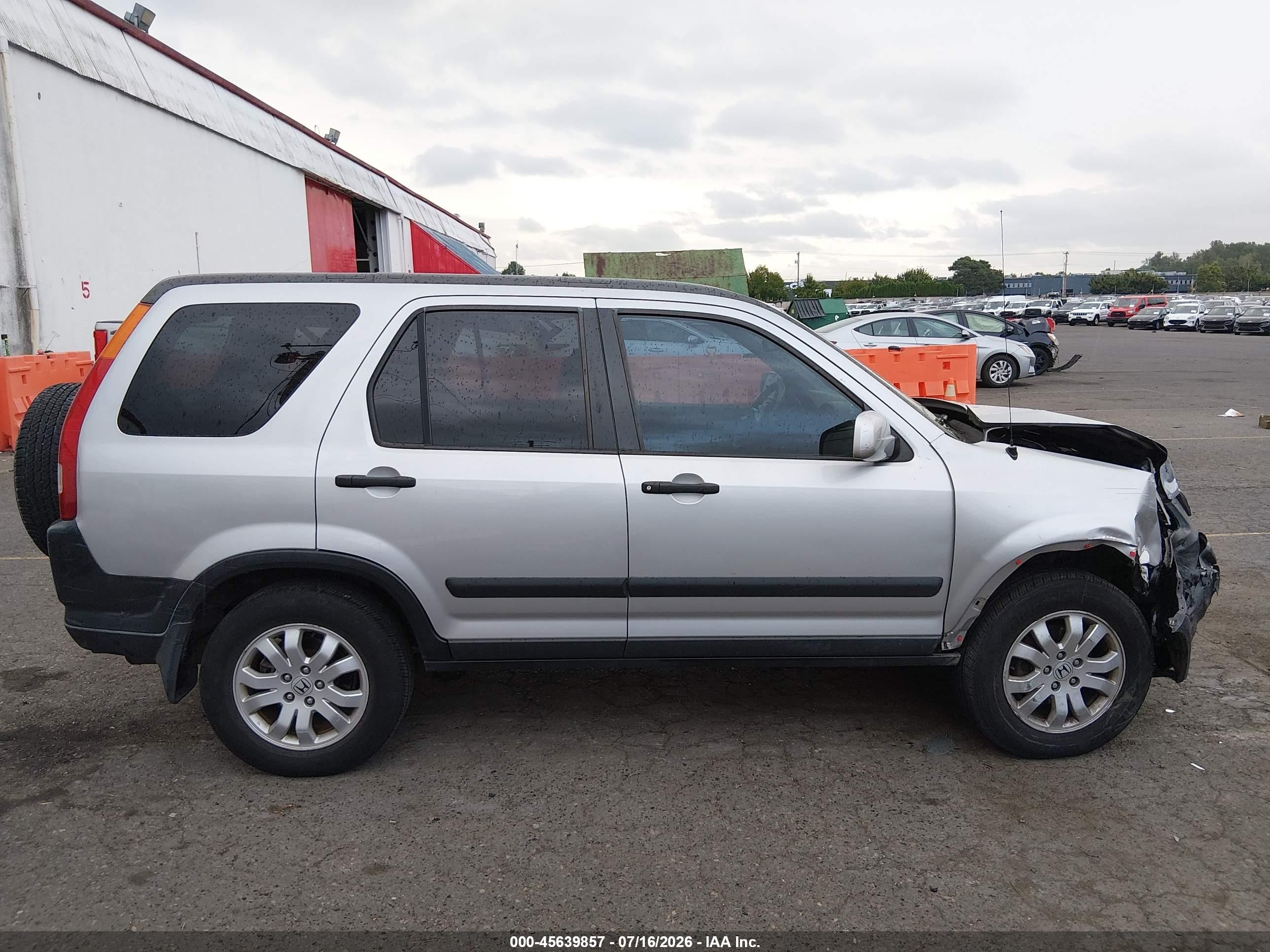 2004 Honda Cr-v Ex Серебряный vin: JHLRD78854C034649