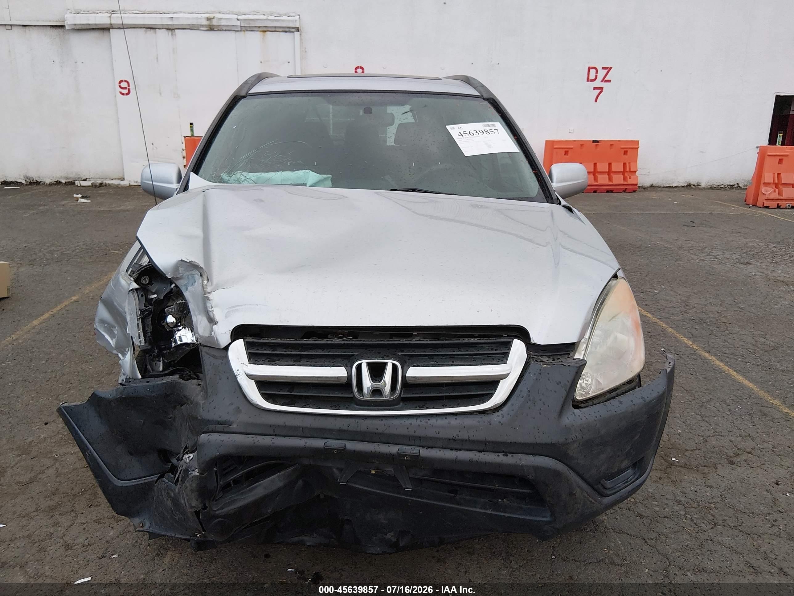 2004 Honda Cr-v Ex Серебряный vin: JHLRD78854C034649