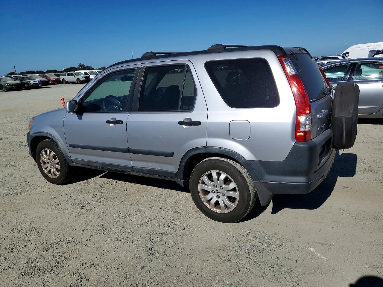 2005 Honda Cr-v Ex Silver vin: JHLRD78855C012149