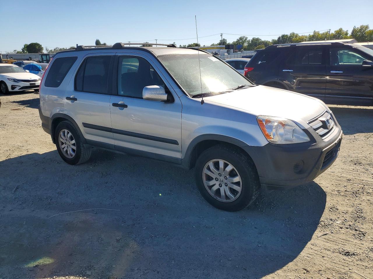2005 Honda Cr-v Ex Silver vin: JHLRD78855C012149