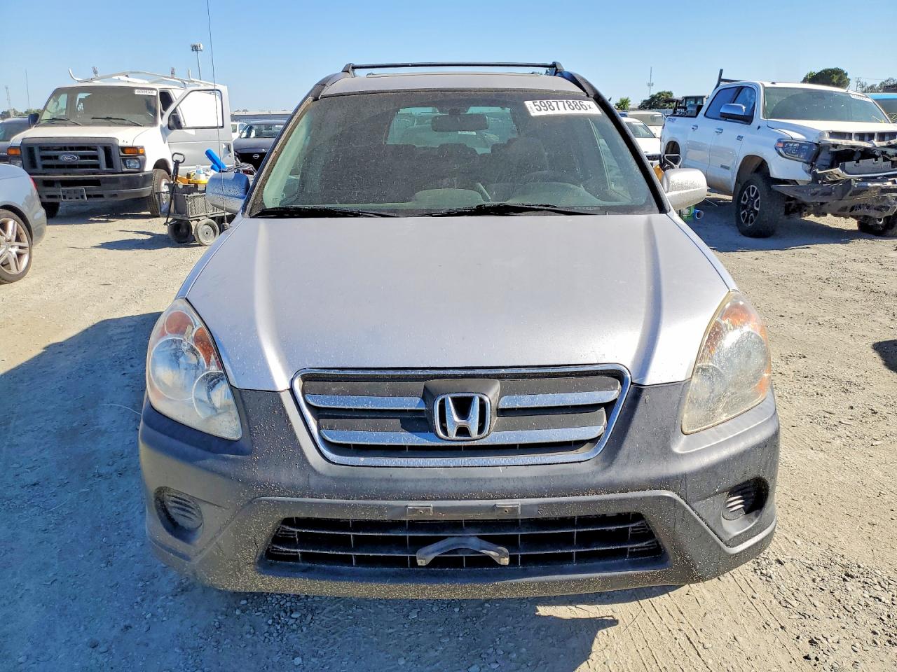2005 Honda Cr-v Ex Silver vin: JHLRD78855C012149