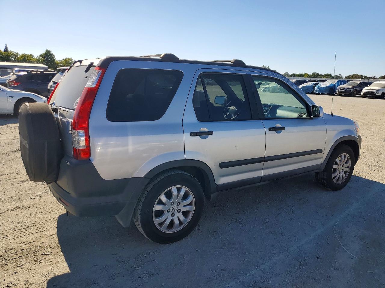 2005 Honda Cr-v Ex Silver vin: JHLRD78855C012149