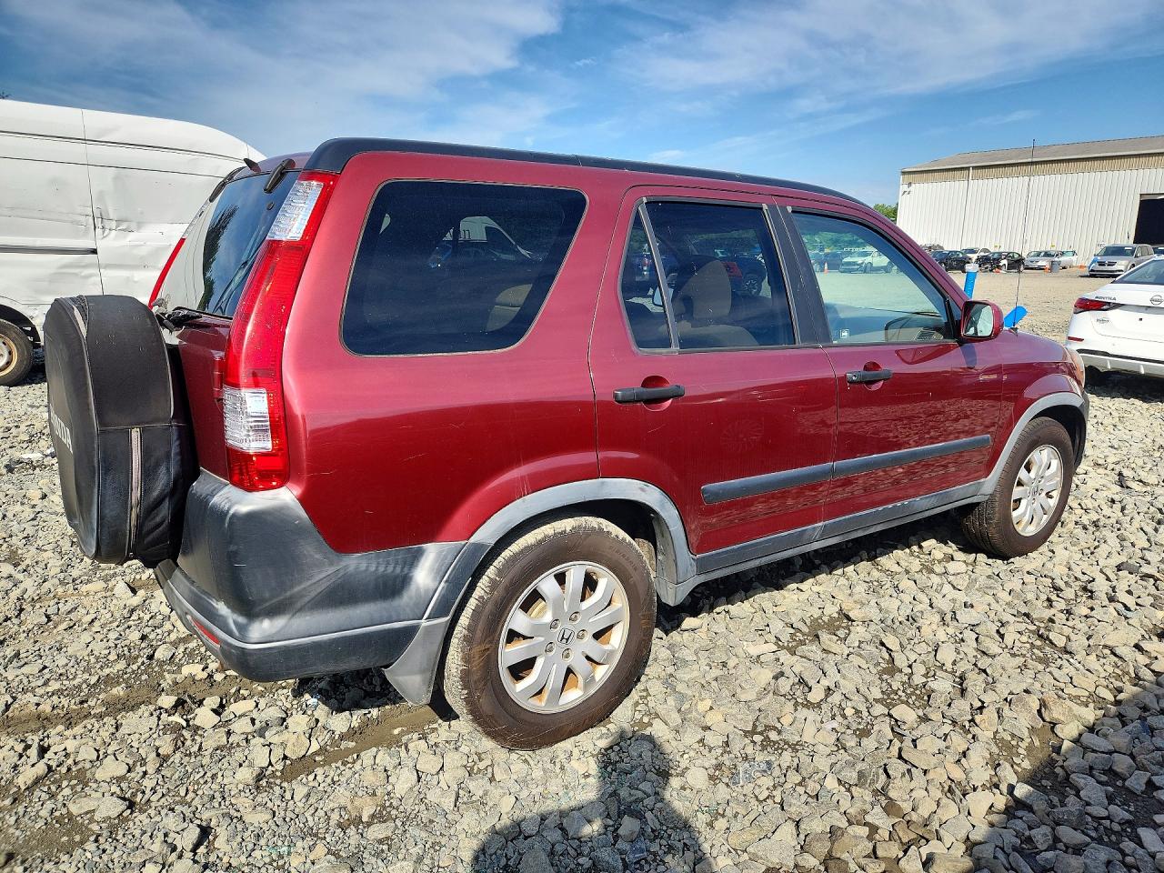 2005 Honda Cr-v Ex Темно-бордовый vin: JHLRD78855C033809