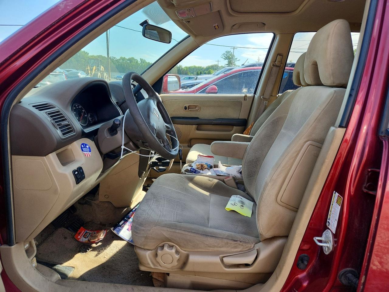2005 Honda Cr-v Ex Темно-бордовый vin: JHLRD78855C033809