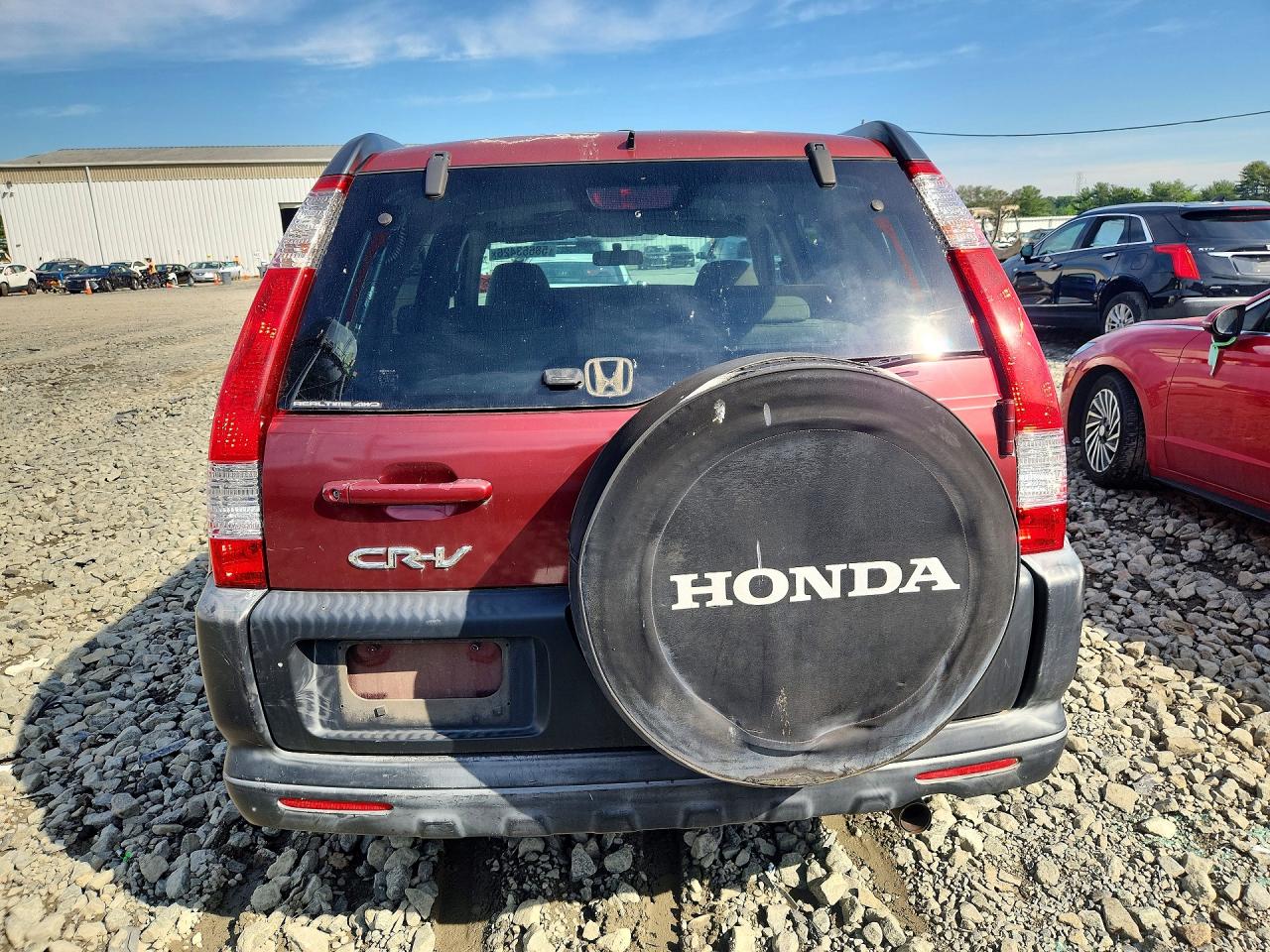 2005 Honda Cr-v Ex Темно-бордовый vin: JHLRD78855C033809