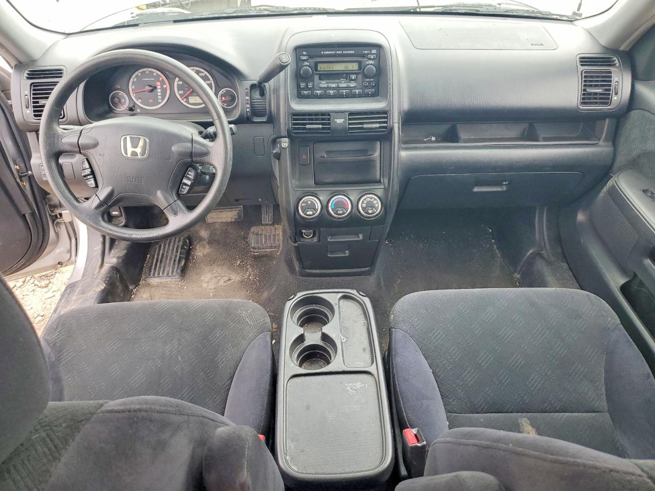 2005 Honda Cr-v Ex Silver vin: JHLRD78855C040775