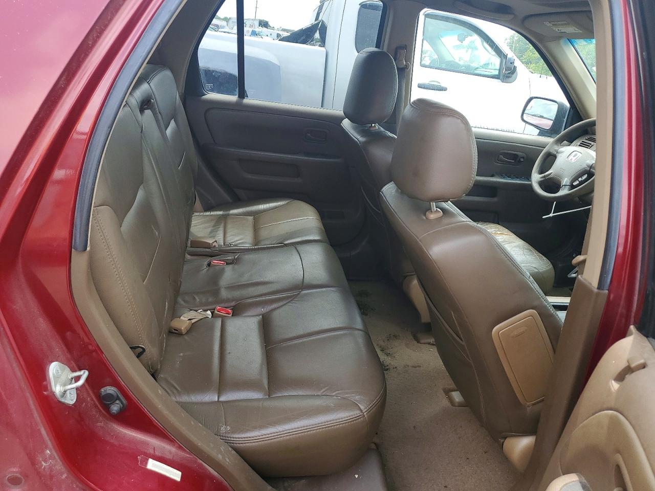 2002 Honda Cr-v Ex Red vin: JHLRD78862C017968
