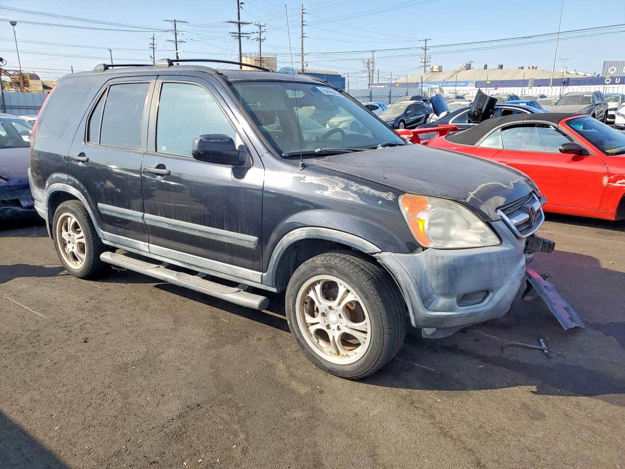 2002 Honda Cr-v Ex Черный vin: JHLRD78862C019820
