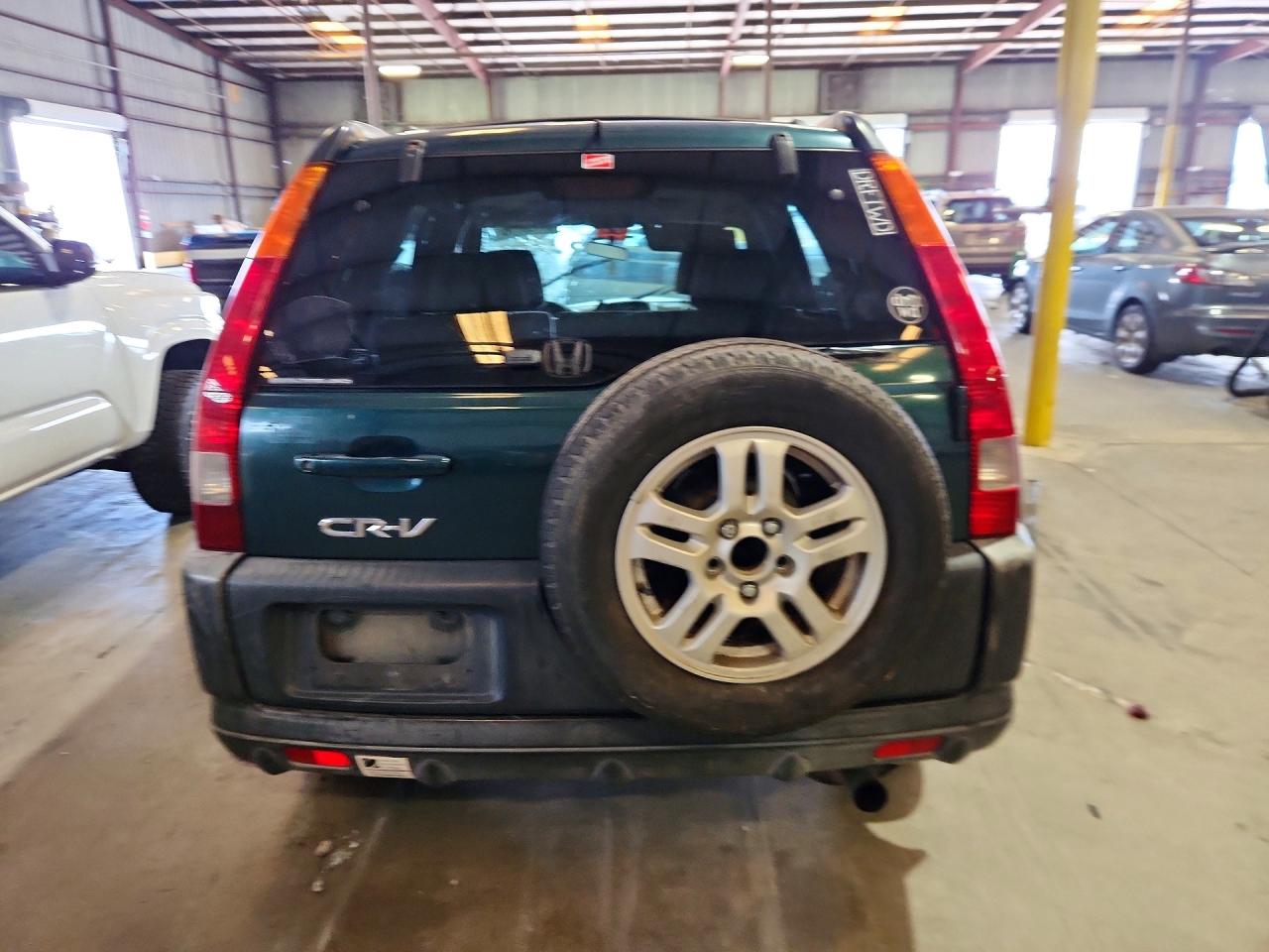 2002 Honda Cr-v Ex Green vin: JHLRD78862C034012