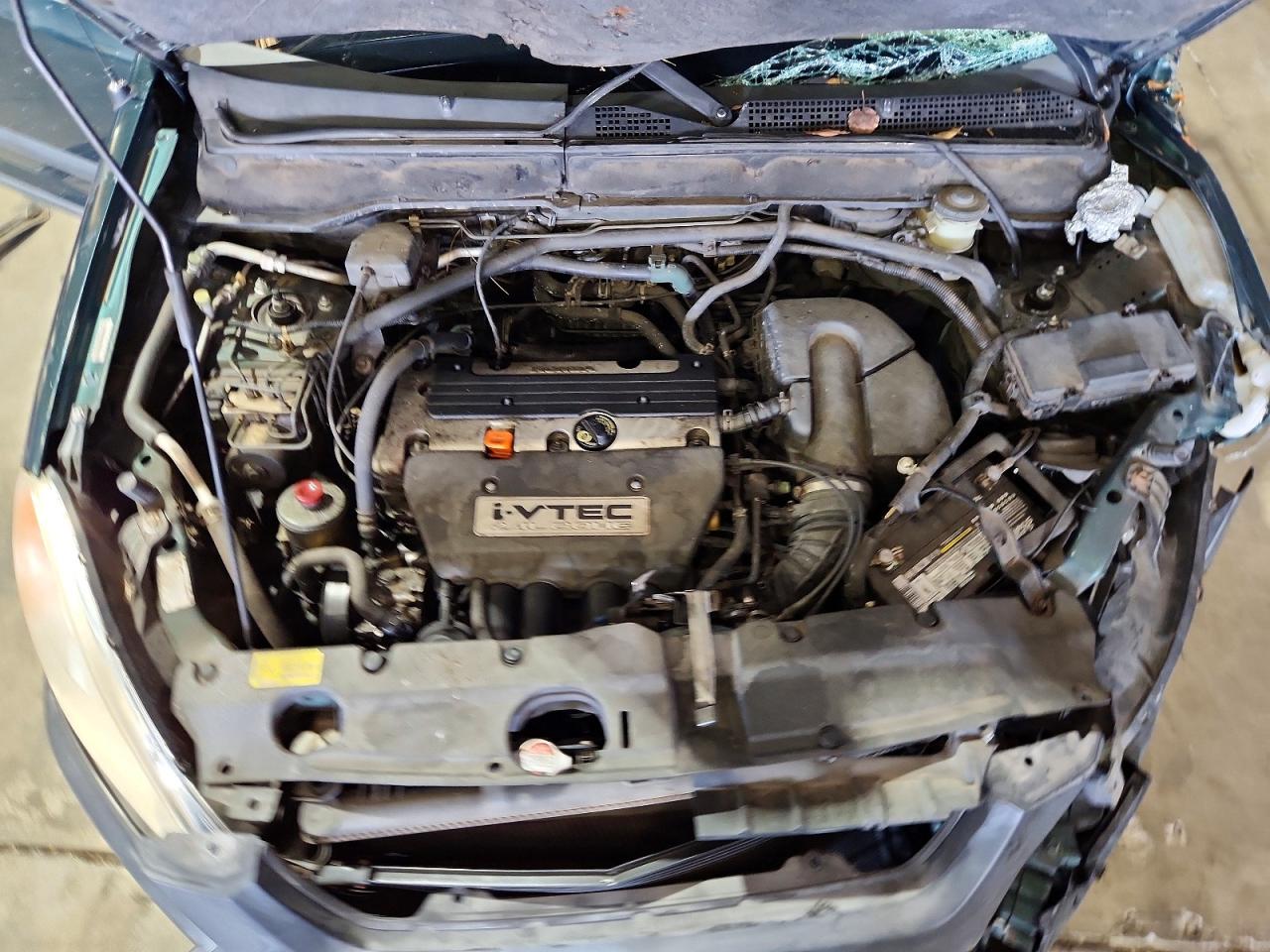 2002 Honda Cr-v Ex Green vin: JHLRD78862C034012