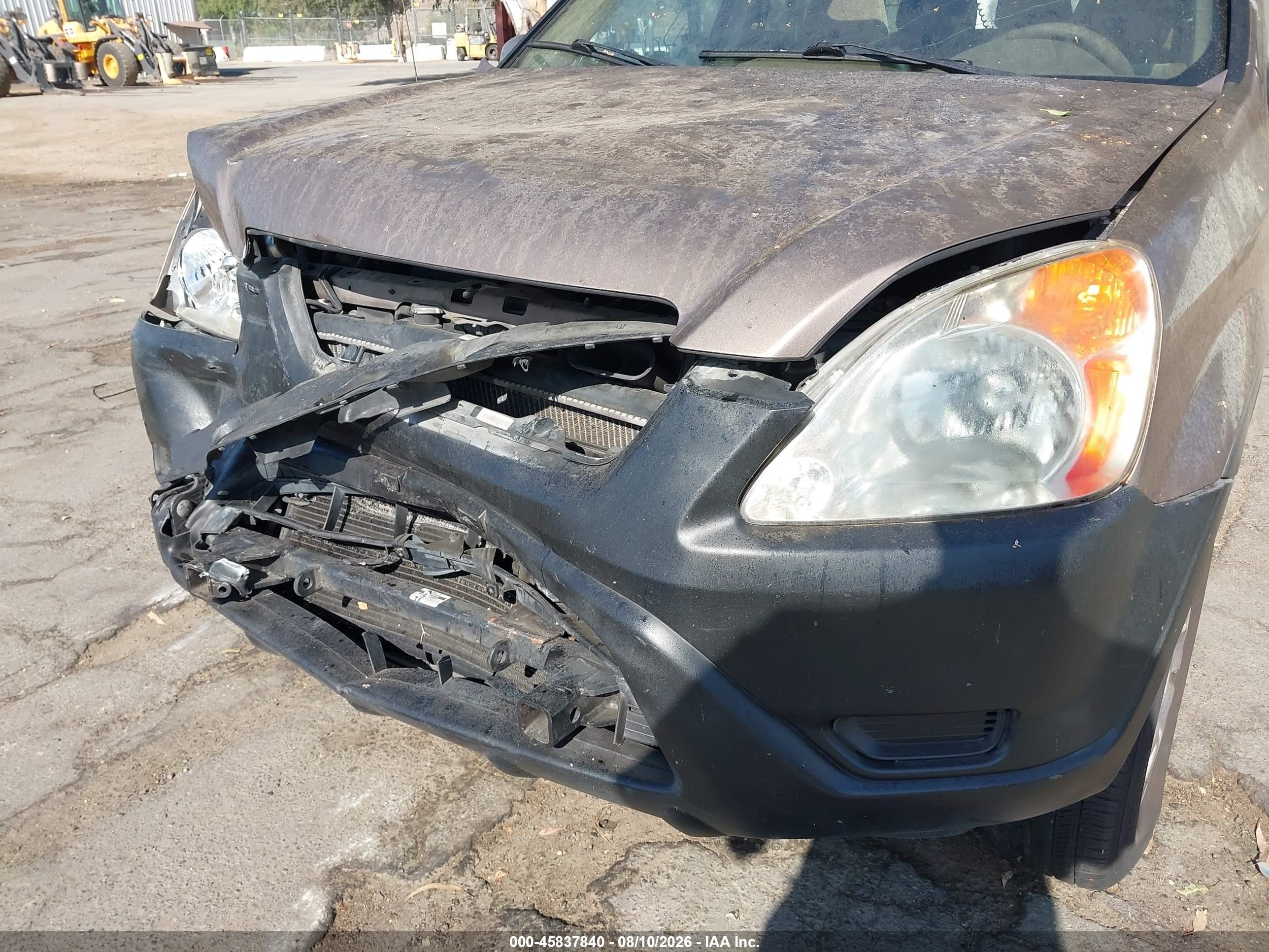 2003 Honda Cr-v Ex Champagne vin: JHLRD78863C016059